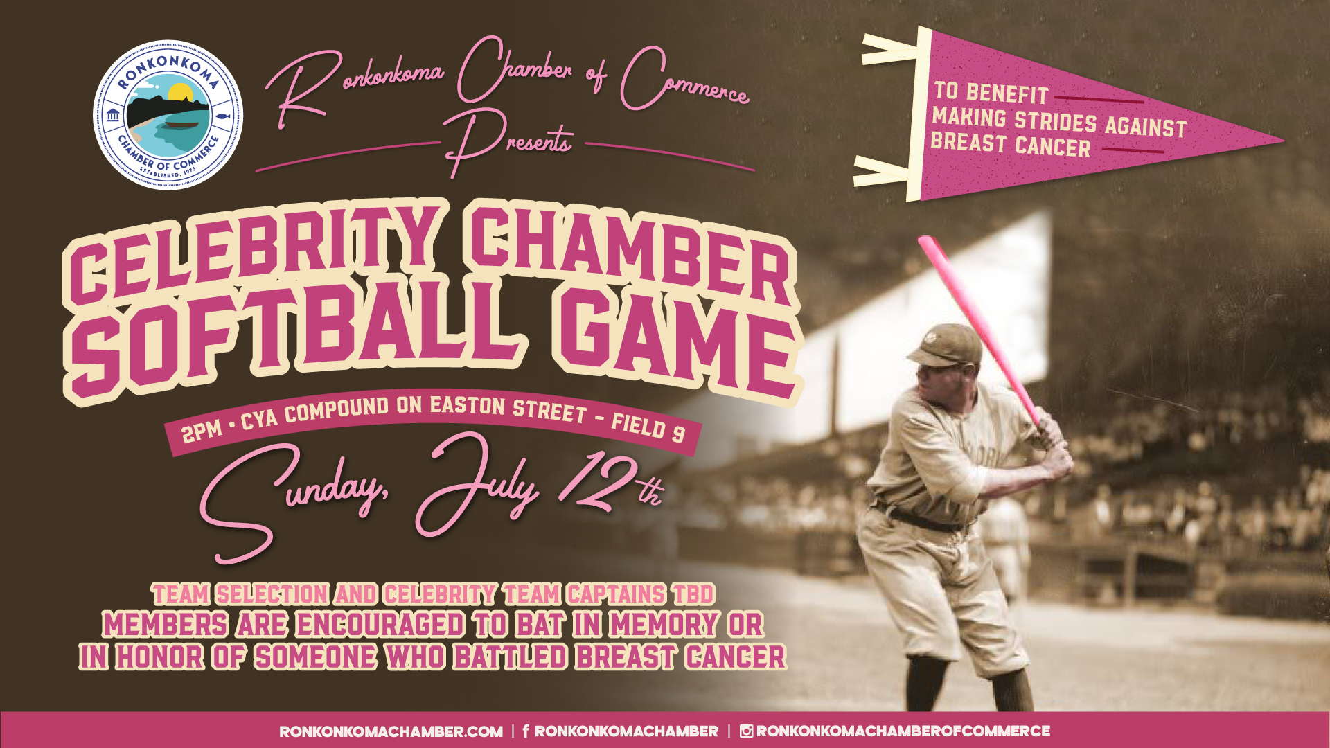 Celebrity Softball Game