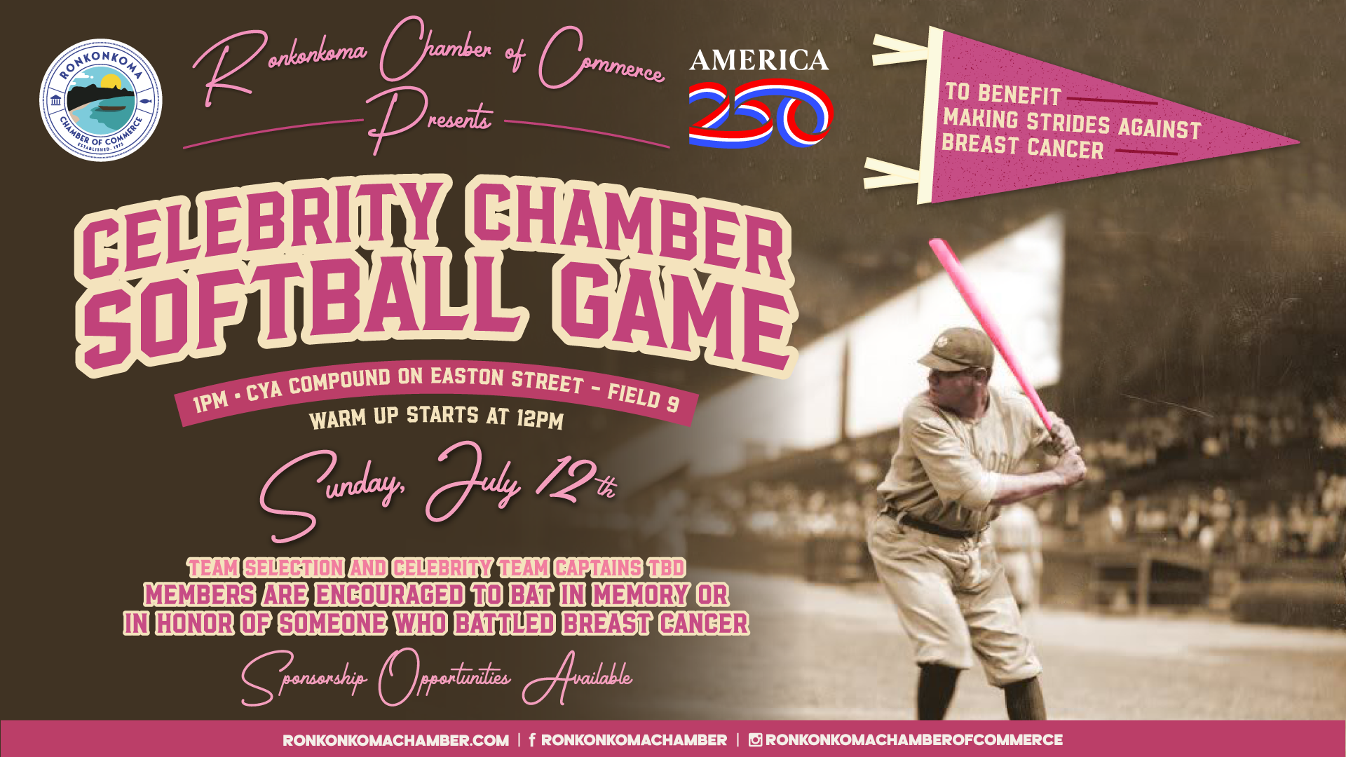 Celebrity Softball Game
