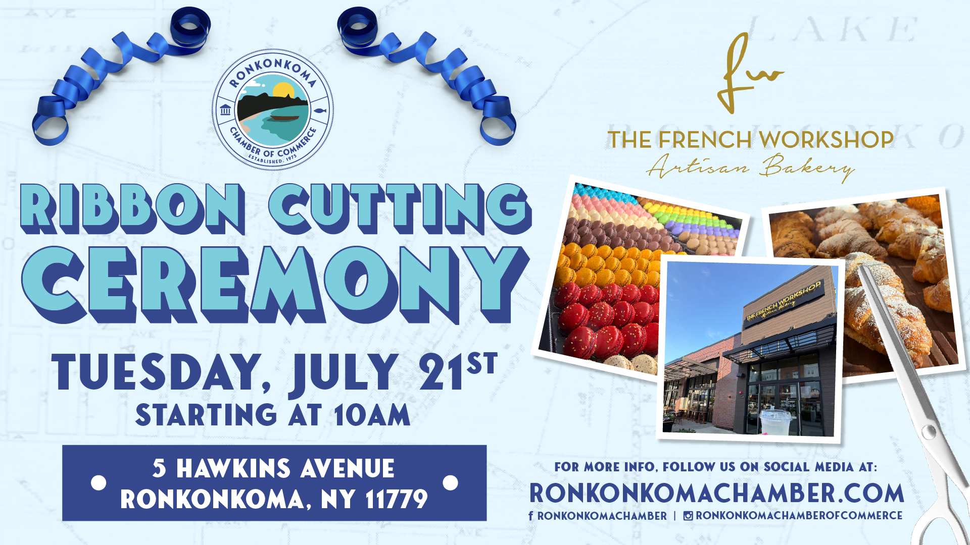 French Workshop Ribbon Cutting