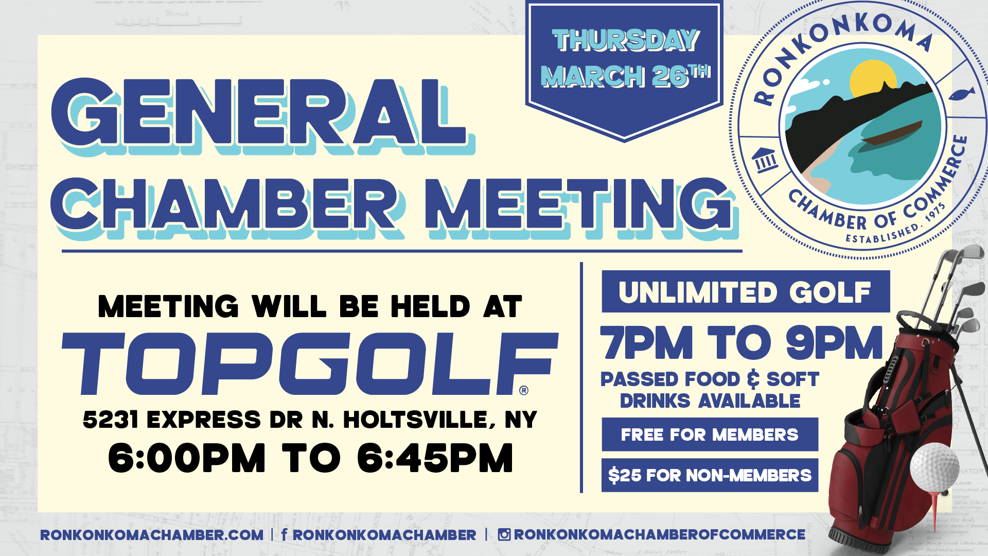 General Chamber Meeting (Top Golf)