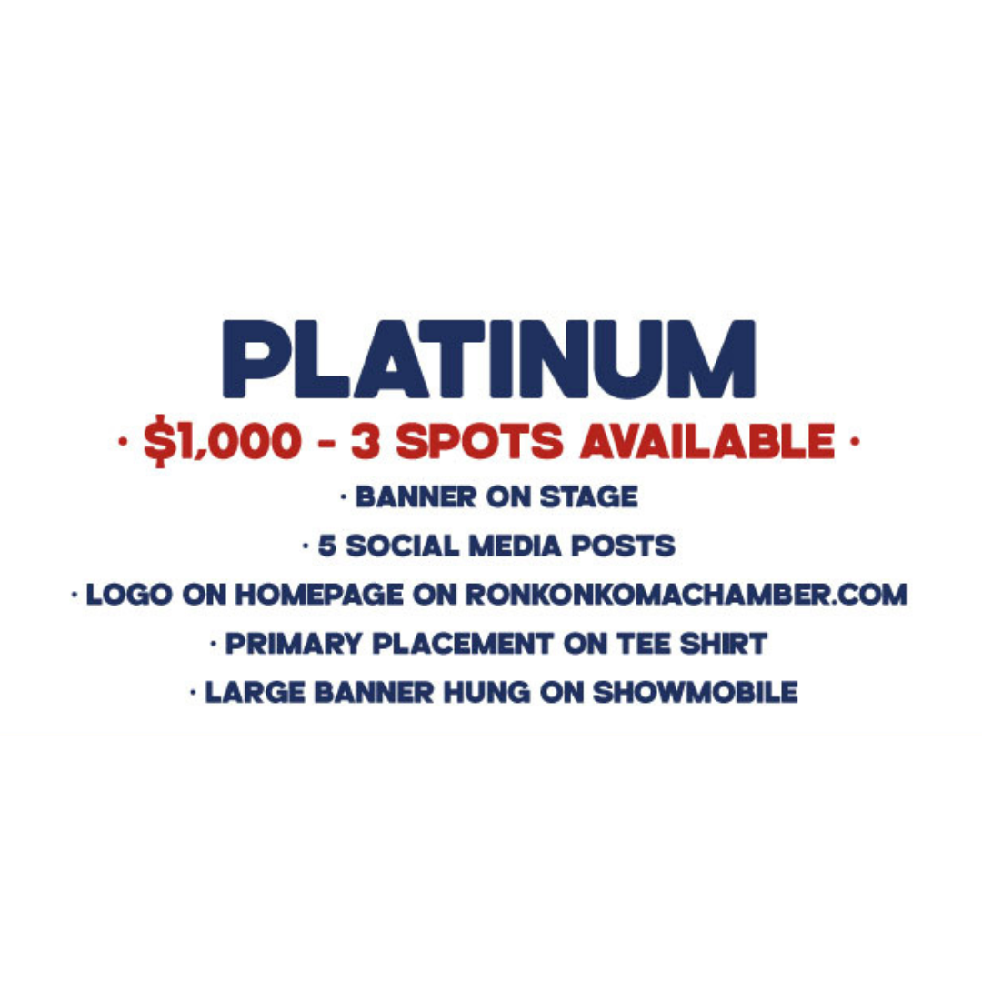 Platinum Sponsorship