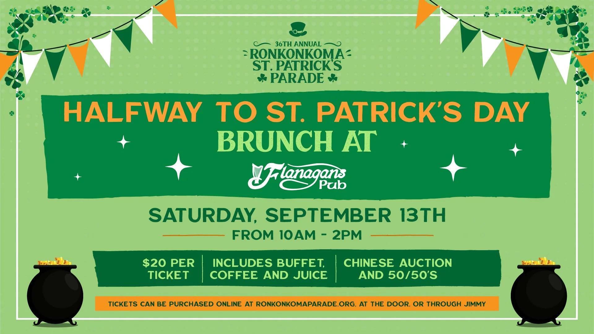 Half Way to St. Patrick's Day Brunch