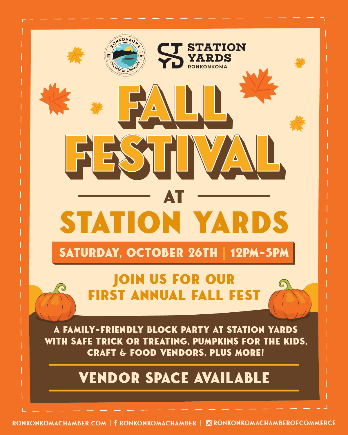 Non-Food Vendor (Fall Festival)