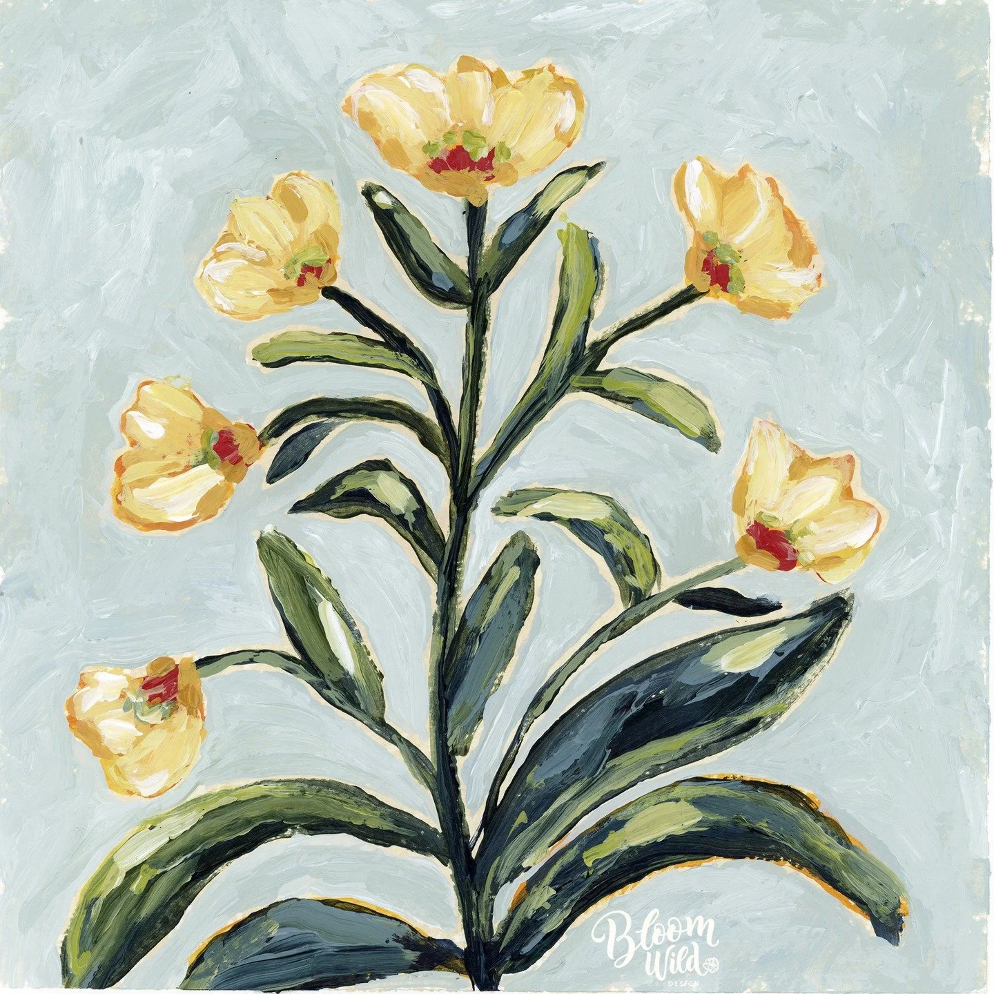 A little bloom to brighten your day 🌼
This new floral painting feels like a breath of calm and sunshine &mdash; now available as a digital file in my Etsy shop so you can bring that same warmth into your space. ✨
#bloomwilddesign #floralart #artthat