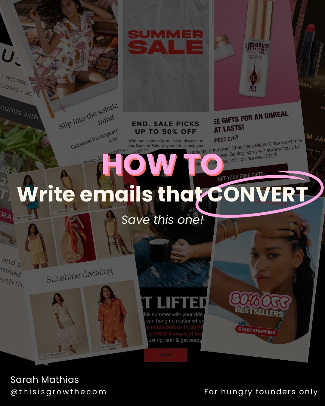 There&rsquo;s emails and then there&rsquo;s emails 🤷🏻&zwj;♀️

Get them right and you unlock a whole new level in your business.
