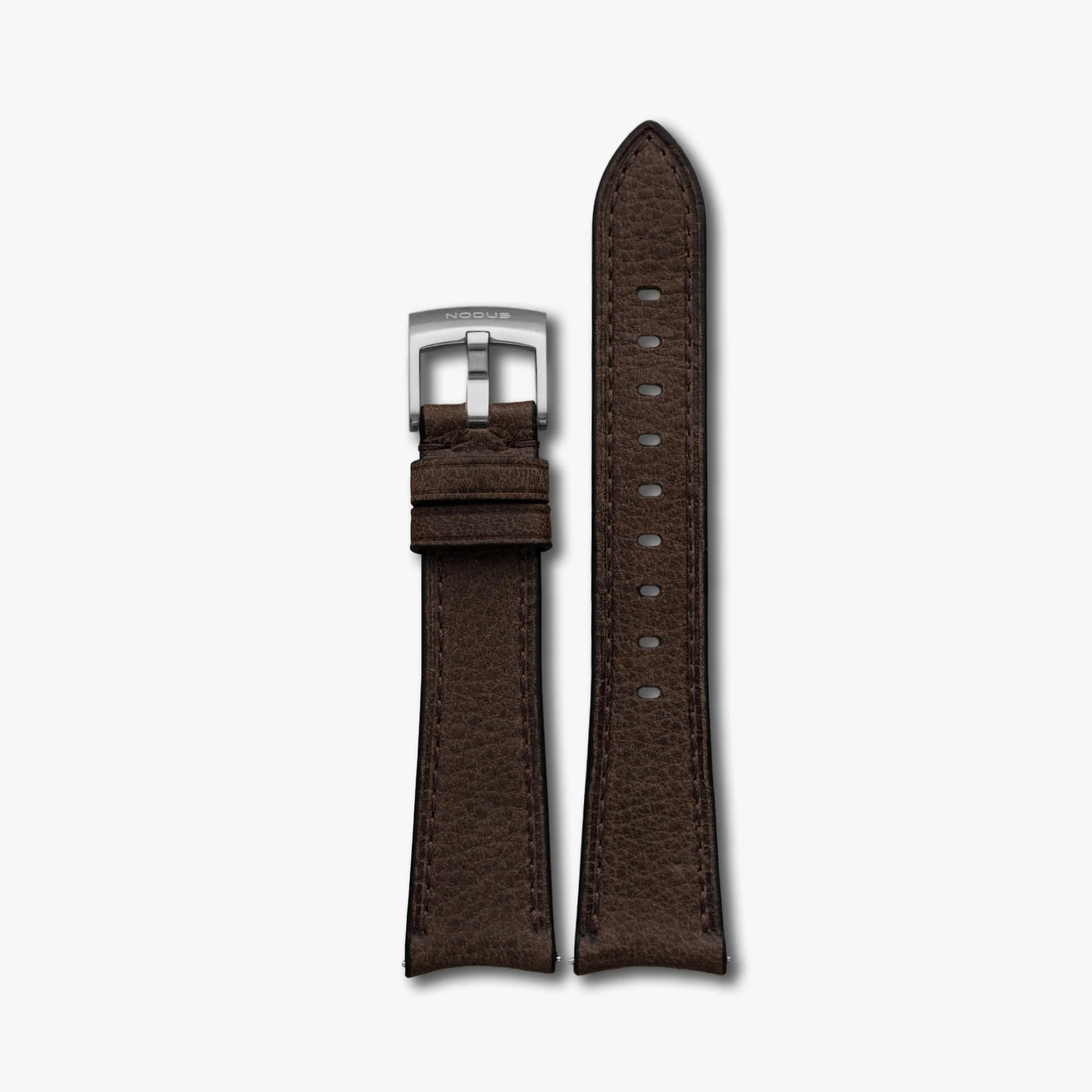 Chocolate German Leather Strap - 20mm