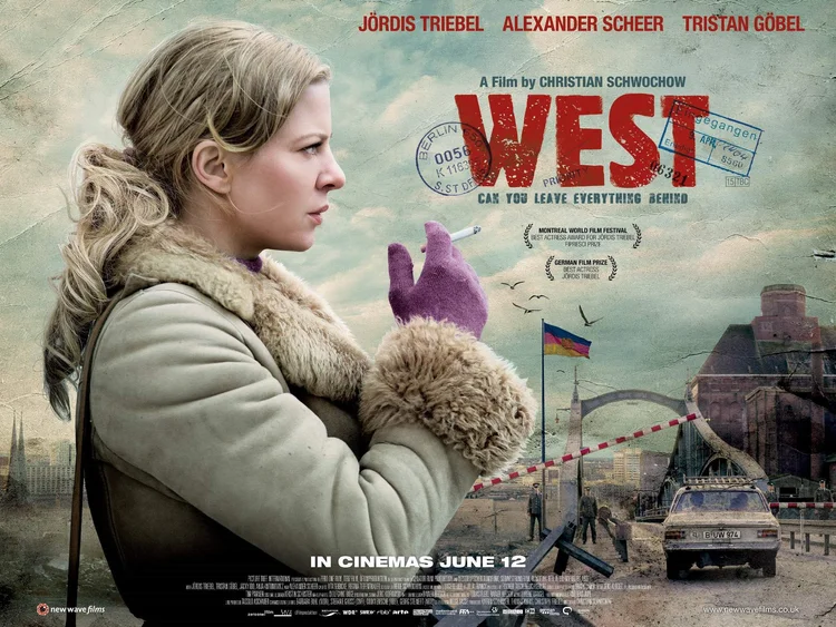 West (2014) drama film starring Jördis Triebel, Tristan Göbel - post-production supervised by Dale Tanguay, Carbon Arc Media - distributed by Main Street Films