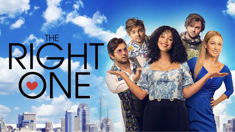 The Right One (2021) romantic comedy film starring Cleopatra Coleman, Nick Thune, Iliza Shlesinger - post-production supervised by Dale Tanguay, Carbon Arc Media - distributed by Lionsgate