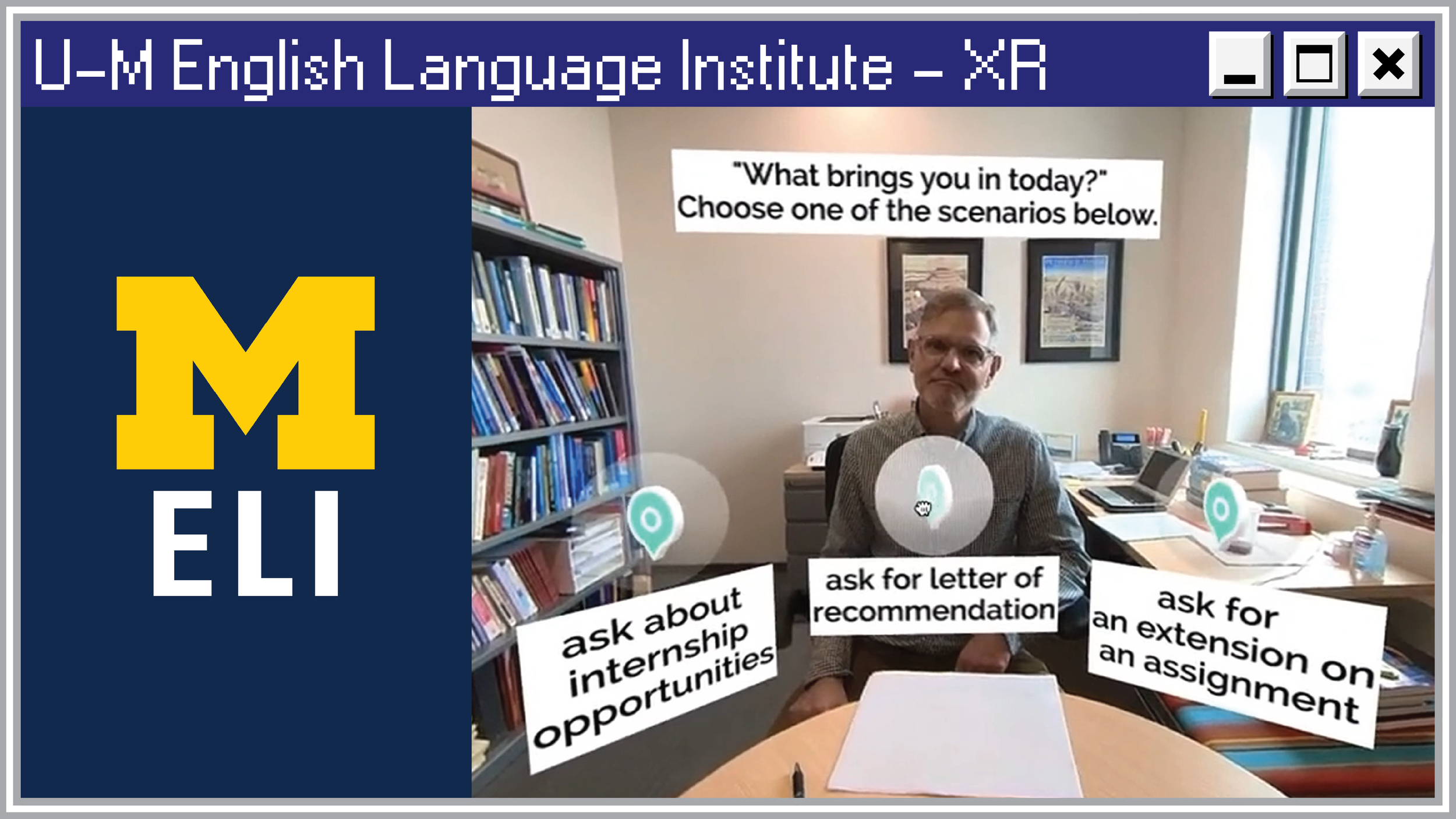 U-M English Language Institute - XR Research