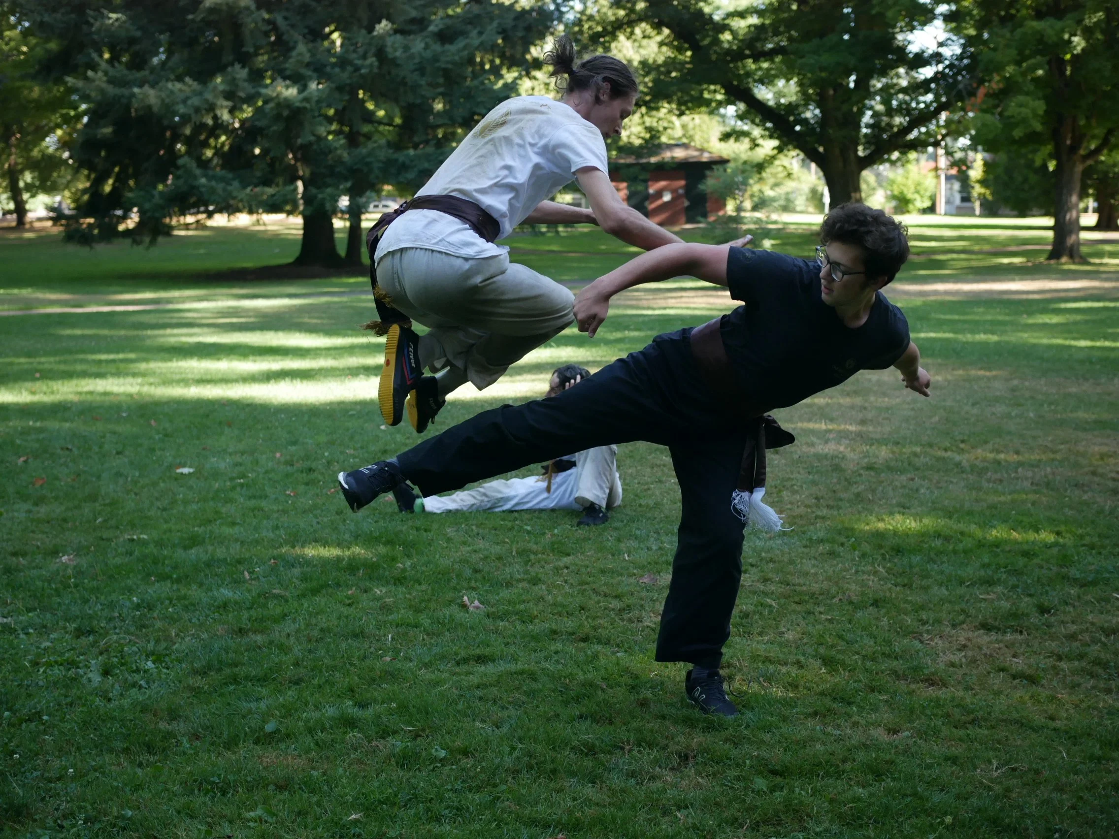 Student skills at a Black Belt test shine through