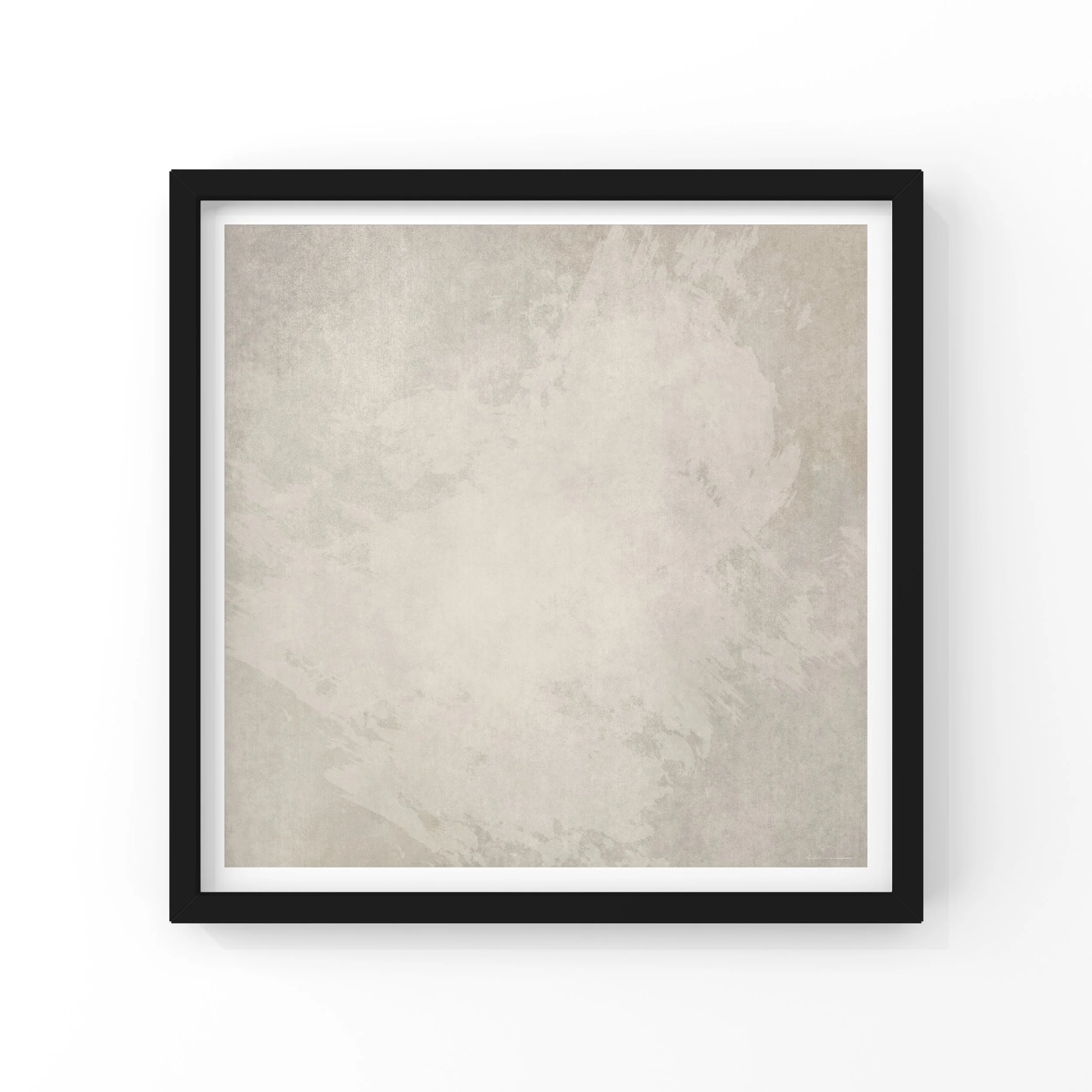 Neutral abstract print trio, Faded Relics by KYCO, atmospheric wall art, muted taupe greige ivory, contemporary minimalist art prints.