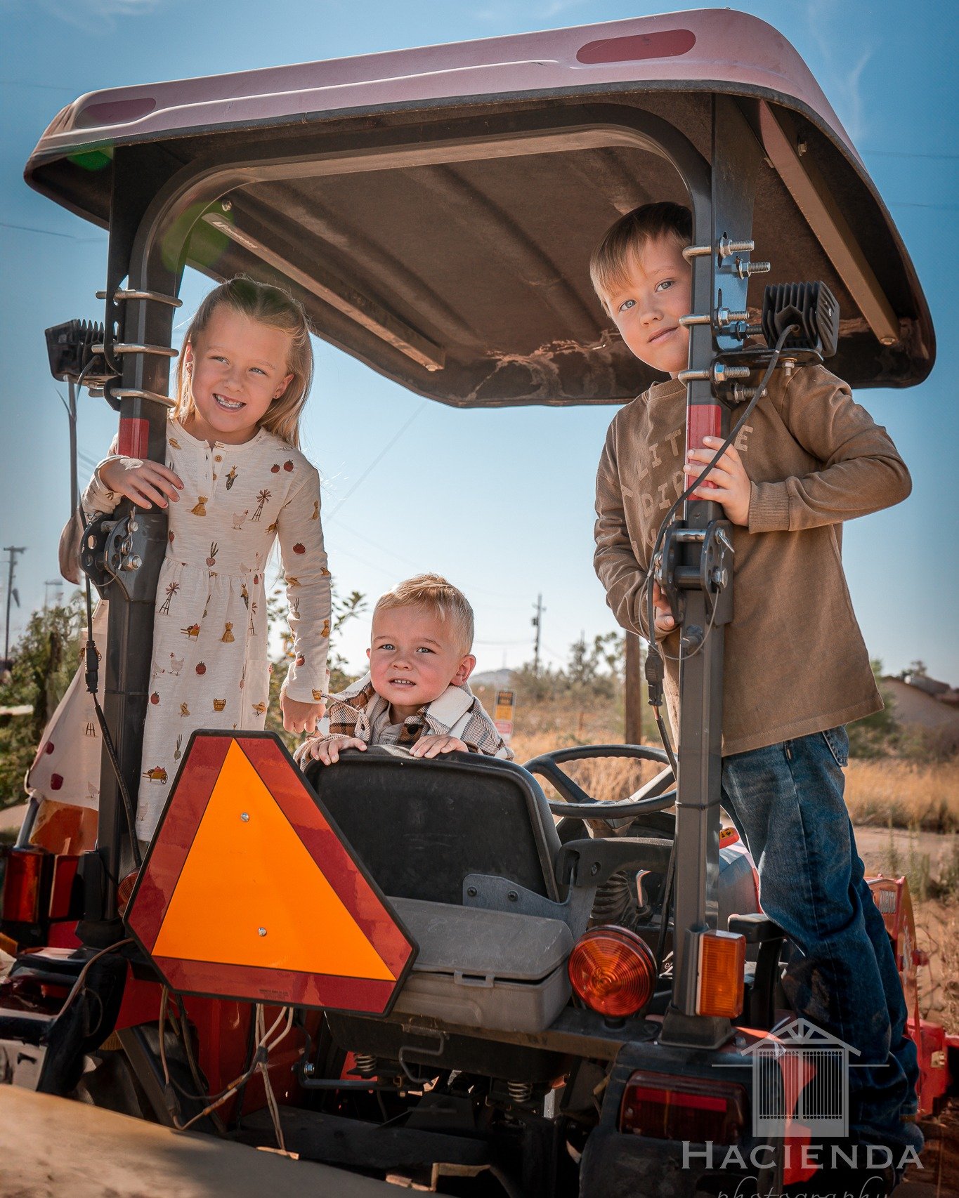 There were so many favorites from these Fall Tractor Ride mini sessions! I love feeling like we not only captured how quickly time passes but also made some special memories along the way--like getting to drive the tractor or visit the animals we hav
