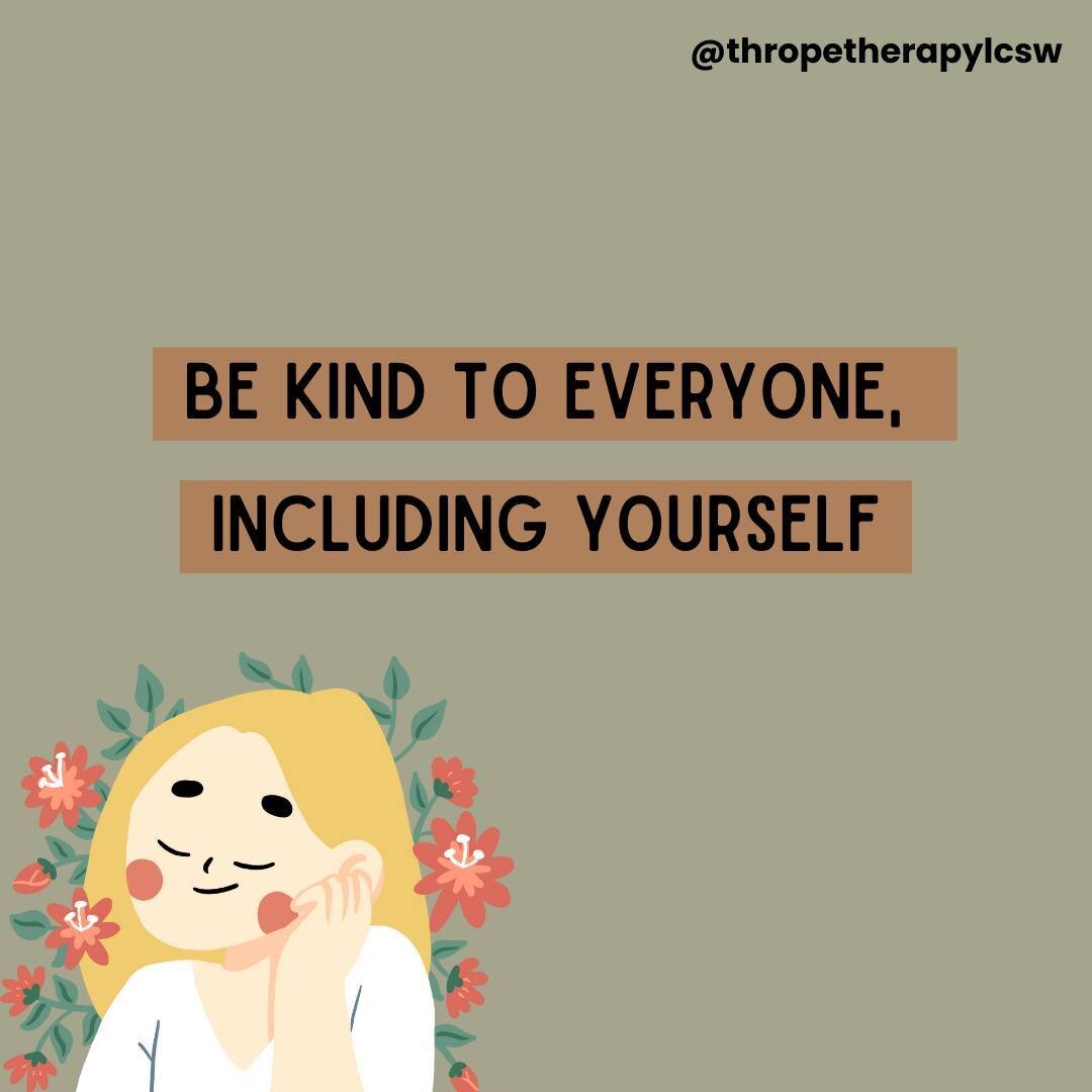 What are ways you are being kind to yourself?⁠
⁠
A few ideas I had are: ⁠
👉️Talk kindly to yourself⁠
👉️Reflect daily⁠
👉️Practice self-care⁠
👉️Invest in your interests⁠