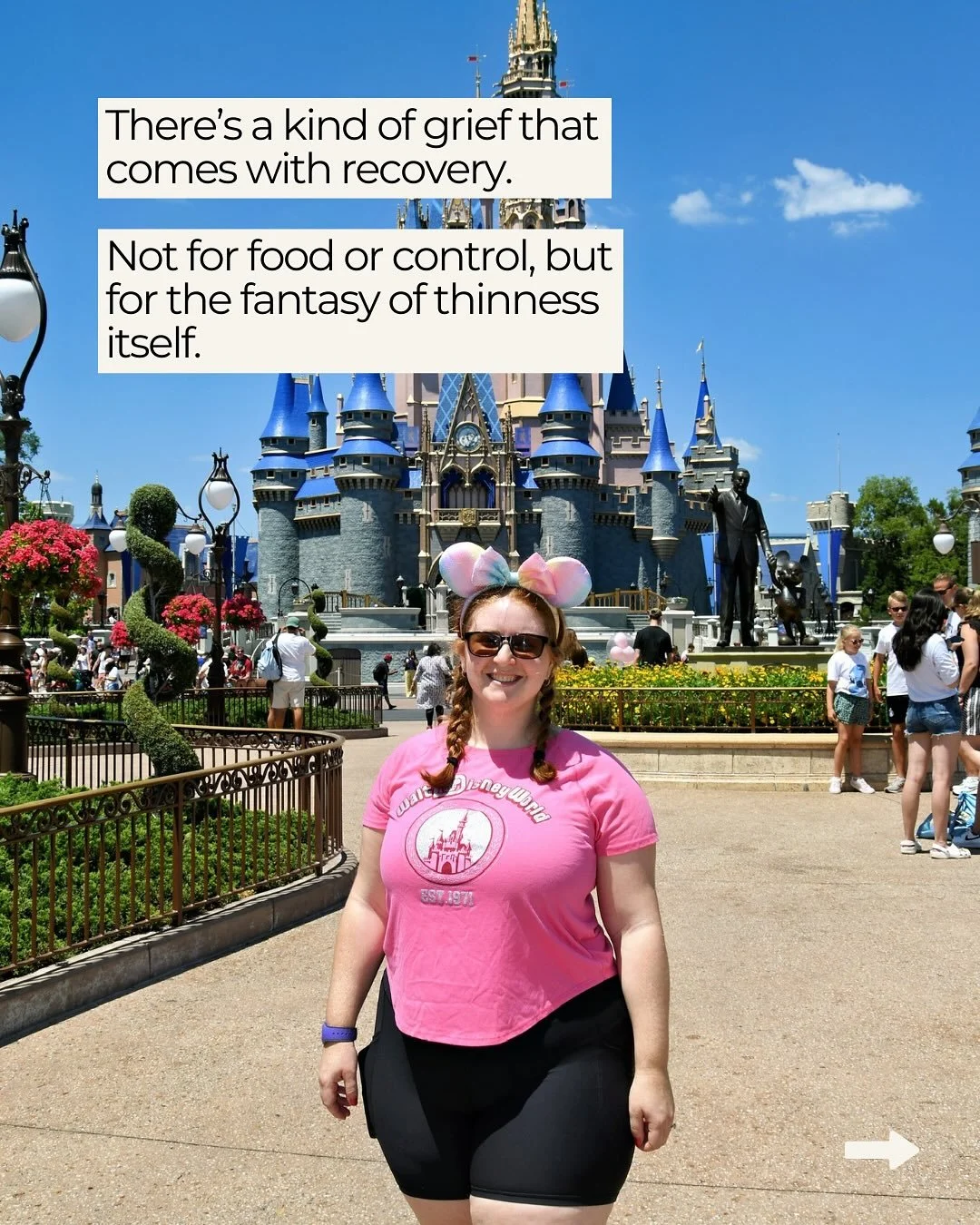 No one talks about how much grief recovery can hold.
 The kind that doesn&rsquo;t look like tears, but like longing, nostalgia, and confusion.

Because when you let go of the pursuit of thinness, you&rsquo;re not just letting go of a goal,  you&rsquo