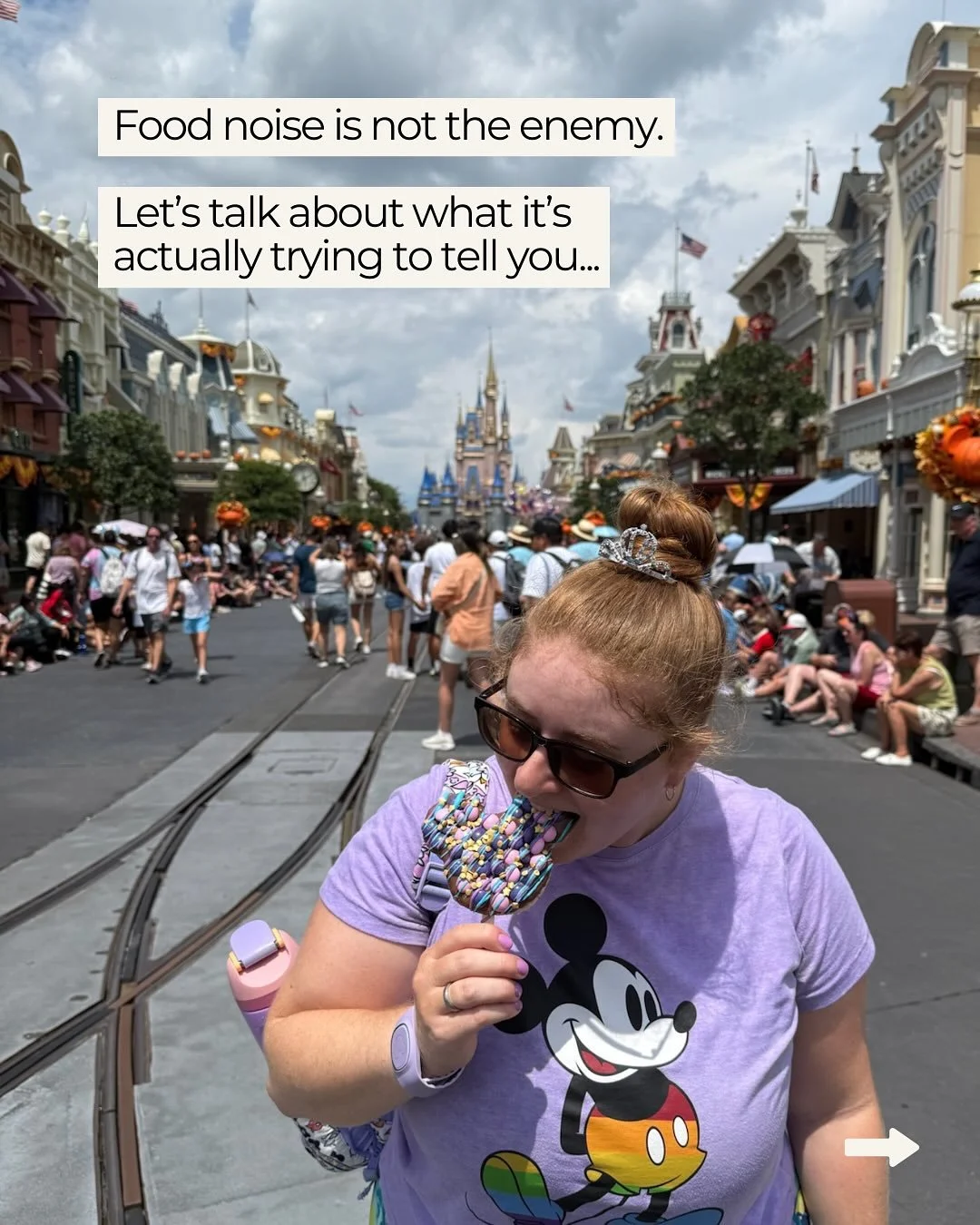 Food noise isn&rsquo;t a flaw to fix,  it&rsquo;s your body&rsquo;s way of getting your attention.
 When your brain feels deprived, unsafe, or unheard, it gets louder.
 And while it&rsquo;s easy to blame yourself for thinking about food &ldquo;too mu