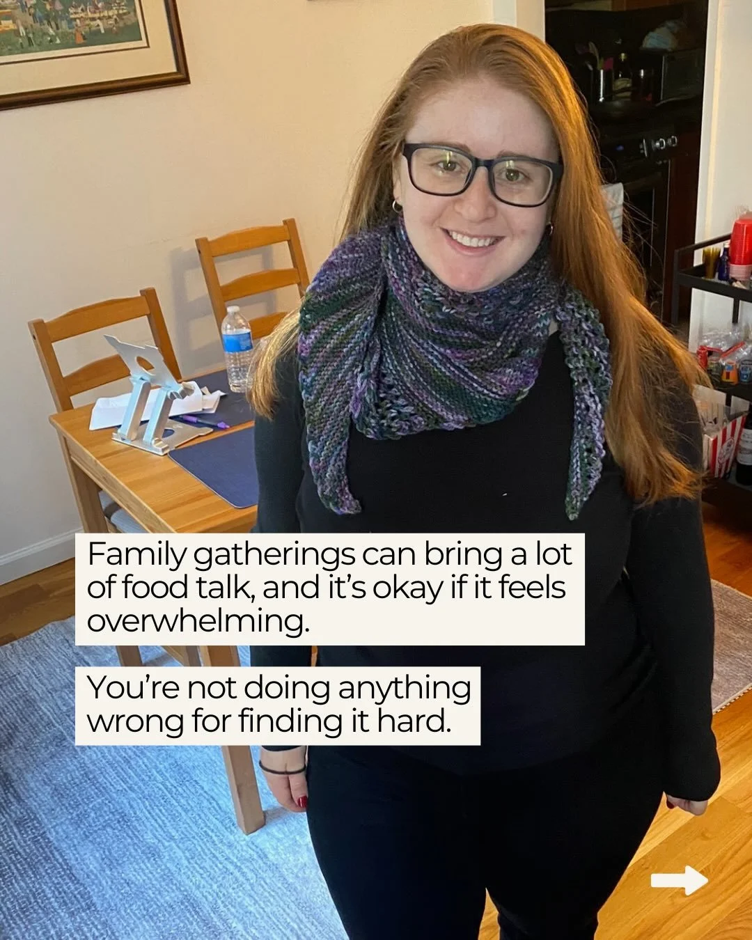 Family gatherings can bring up a lot of food talk&hellip;guilt, comparison, diet chatter, and comments about what people &ldquo;should&rdquo; or &ldquo;shouldn&rsquo;t&rdquo; eat.
 Even if those comments aren&rsquo;t directed at you, they can stir up