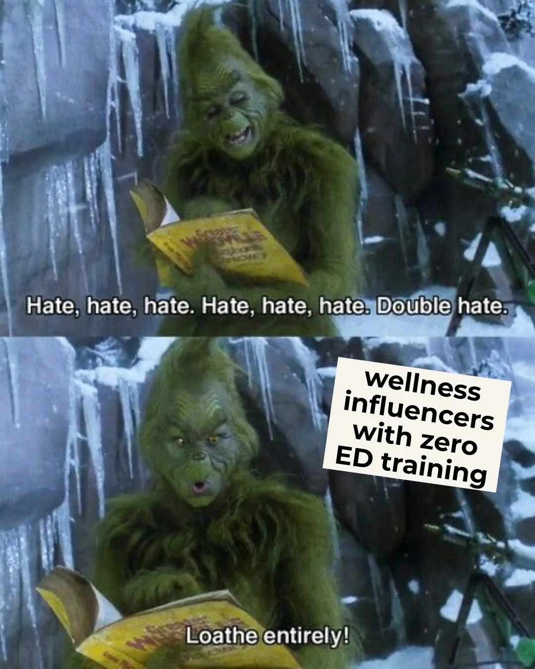 Don&rsquo;t you just hate diet culture?! 

💬 Send us a DM or visit the link in our bio to learn more about how we can work together in New York or virtually.

Follow @thropetherapylcsw for more eating disorder, body image and self care content!