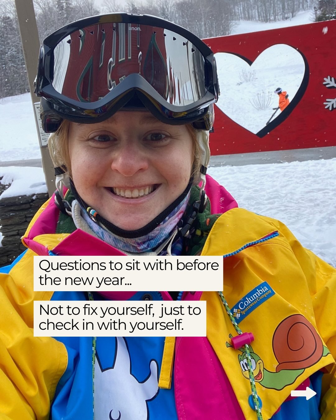 The end of the year can bring up a lot of pressure to reinvent yourself, set perfect goals, or prove something. 

But reflection doesn&rsquo;t have to be about fixing or forcing change. 

It can simply be a moment to notice what supported you, what s