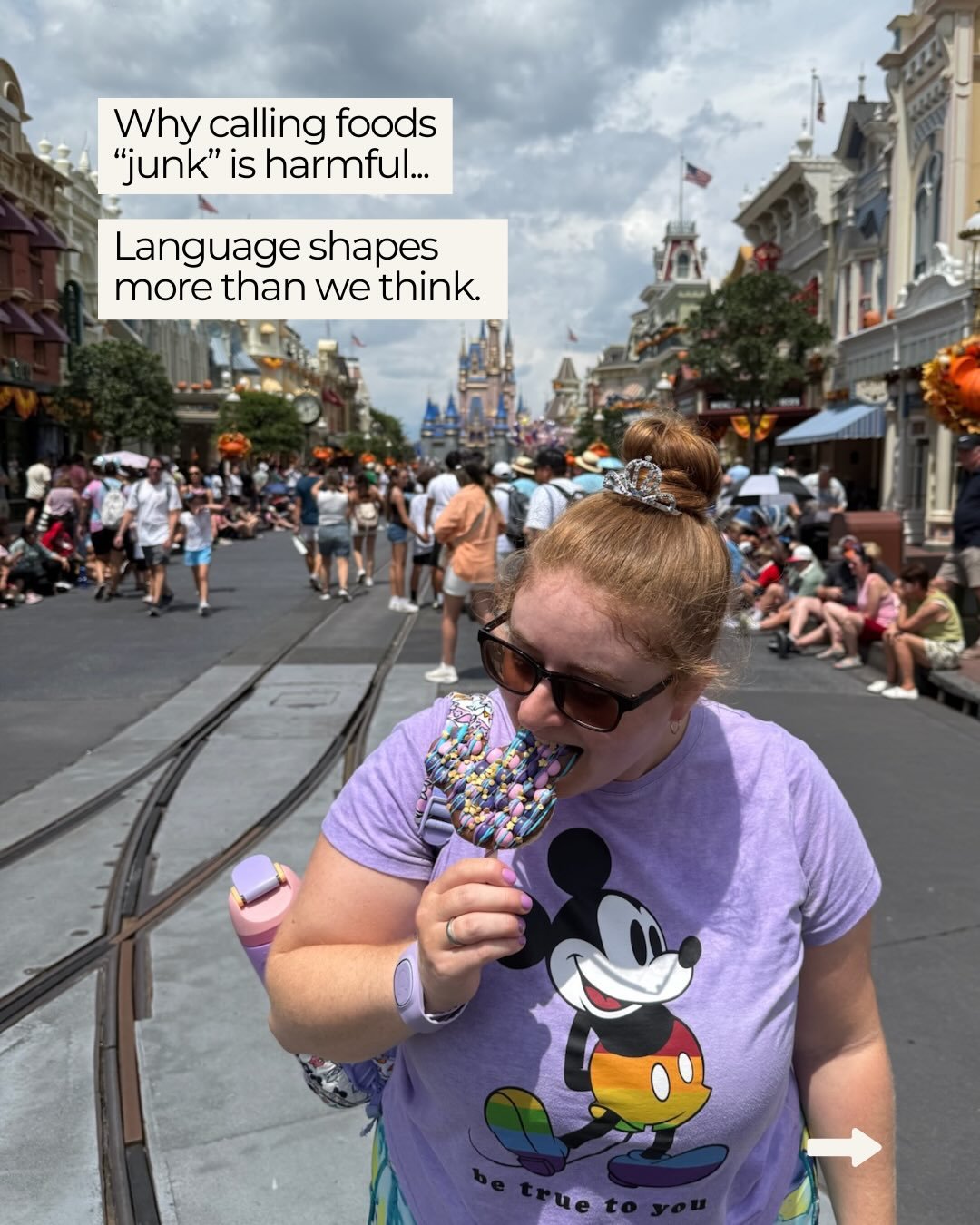 The words we use around food matter more than we realize. 

When we call something &ldquo;junk,&rdquo; it might seem harmless, but that language carries judgment. Over time, those judgments can turn inward. 

After eating foods that were called junk&