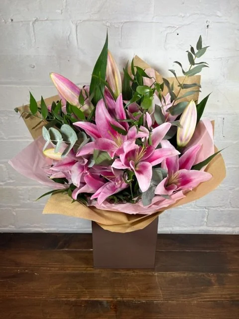 Pink Lily Bouquet