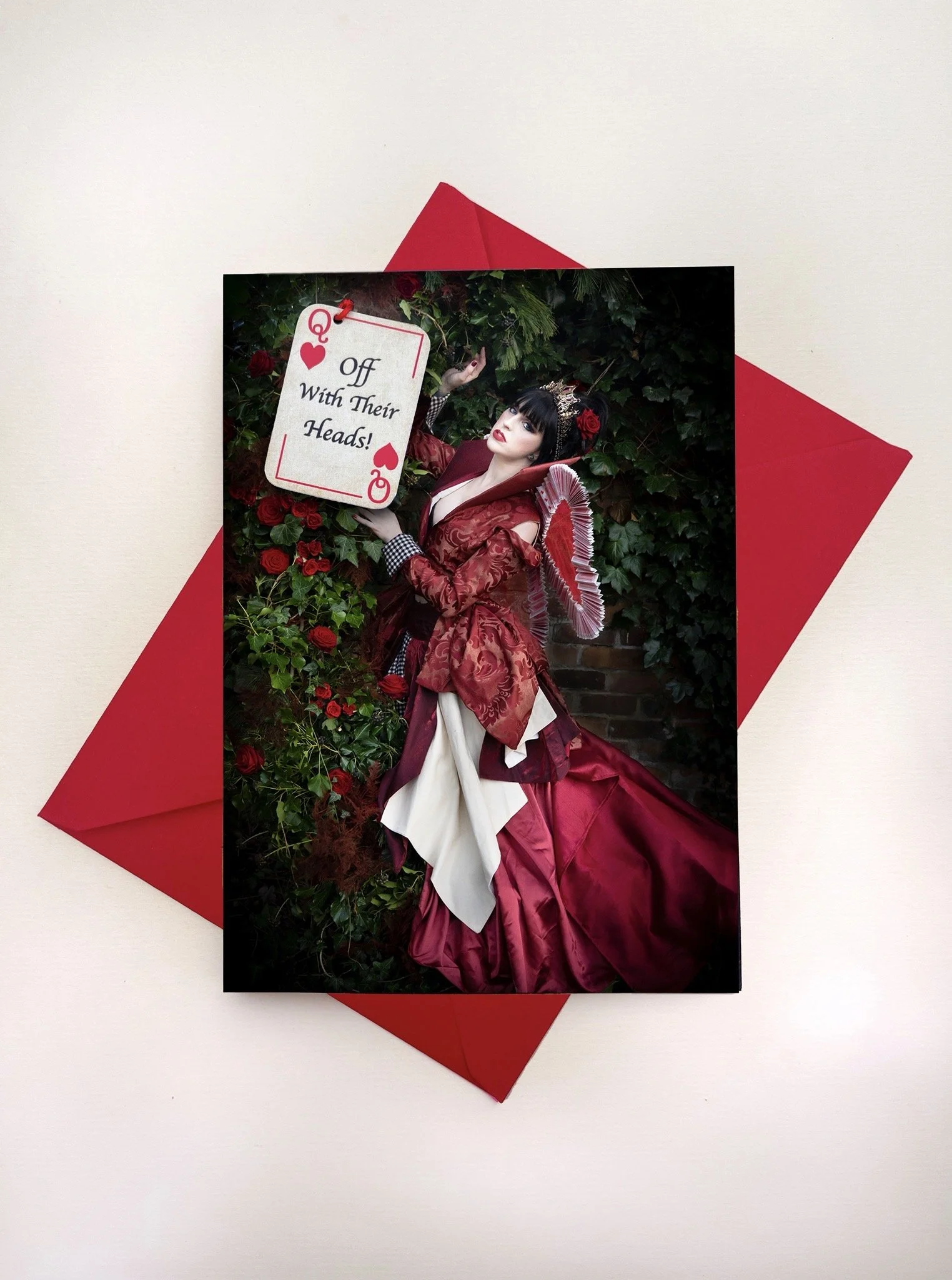 Off With Their Heads! Card.