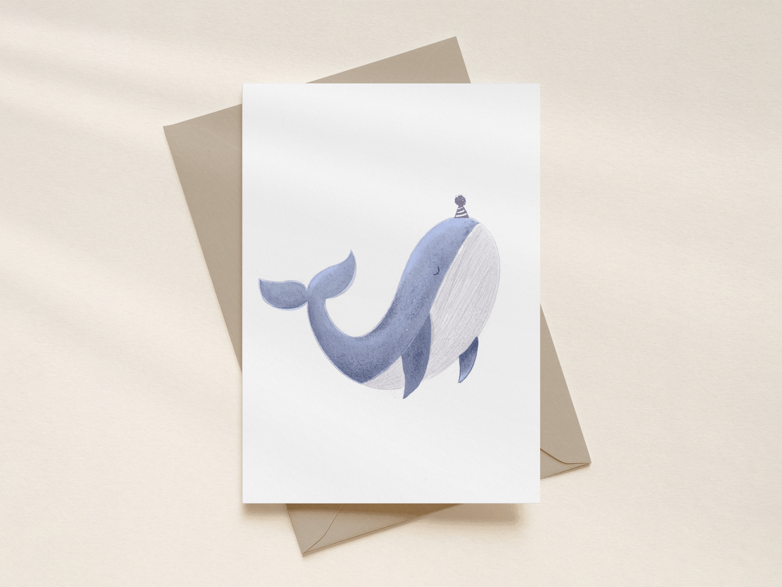 Wenskaart Walvis 