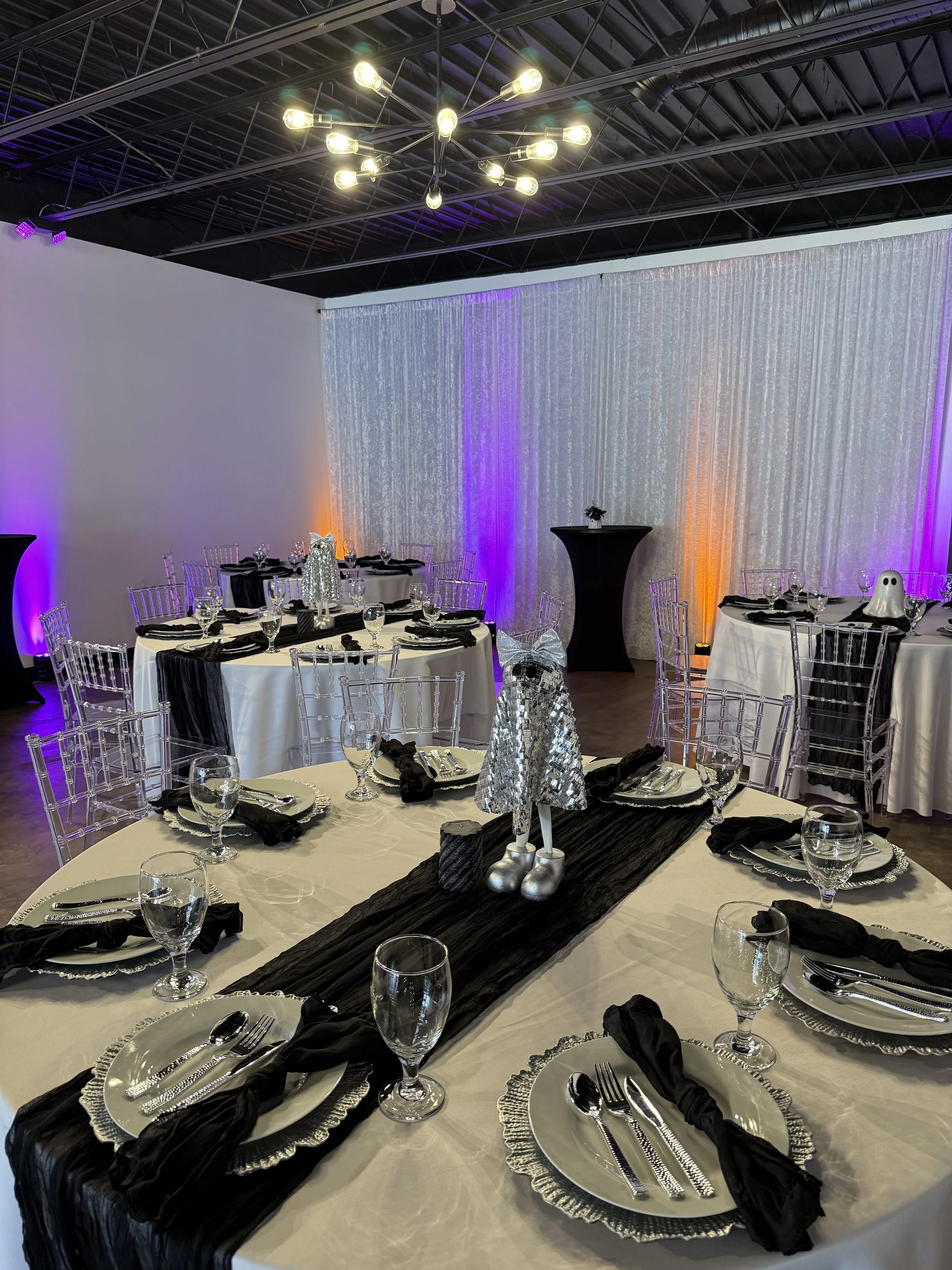 Spooky-themed Baby Shower at Bee Real Event Space in Portsmouth, VA. 