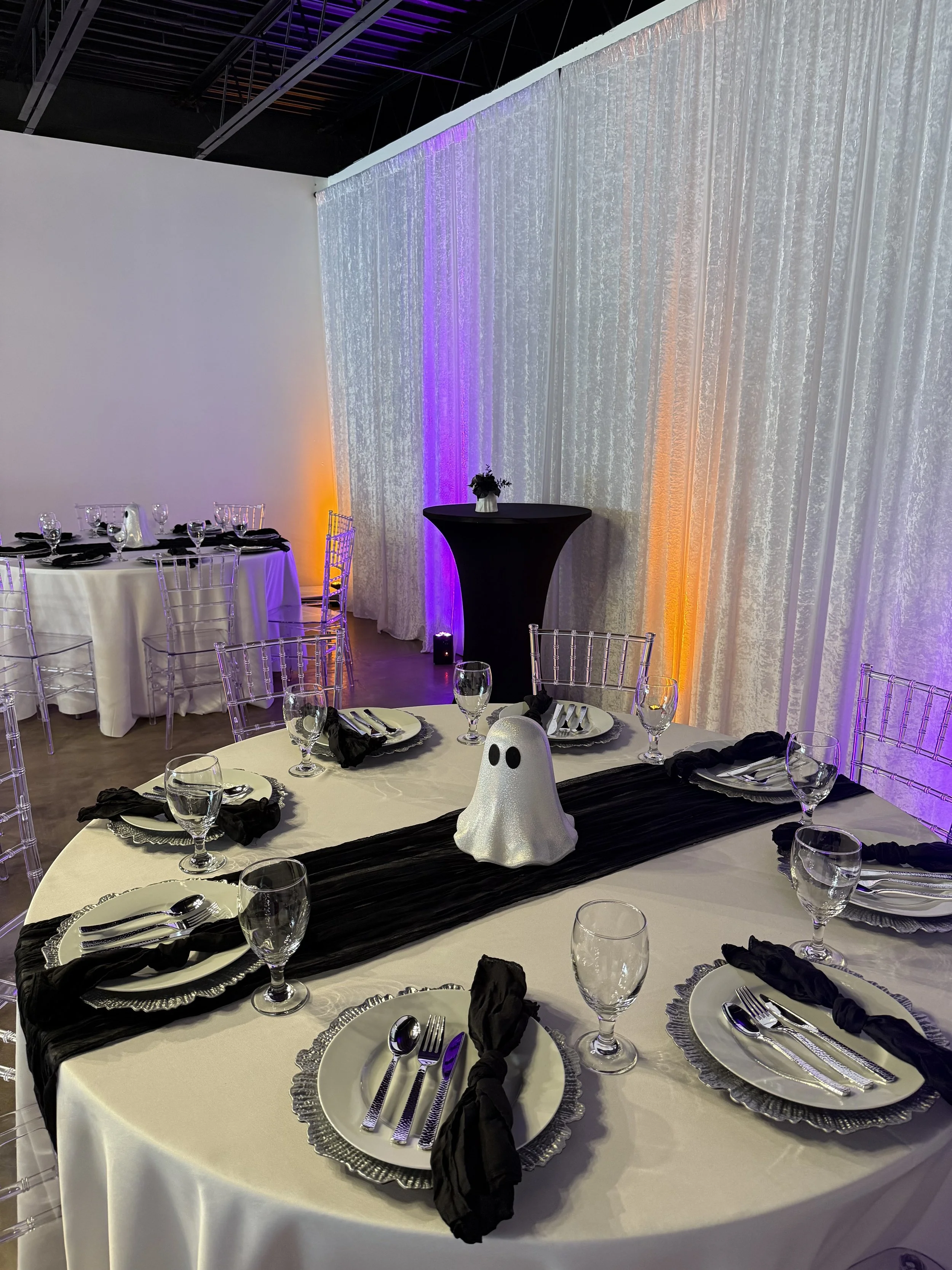 Spooky-themed Baby Shower at Bee Real Event Space in Portsmouth, VA. 