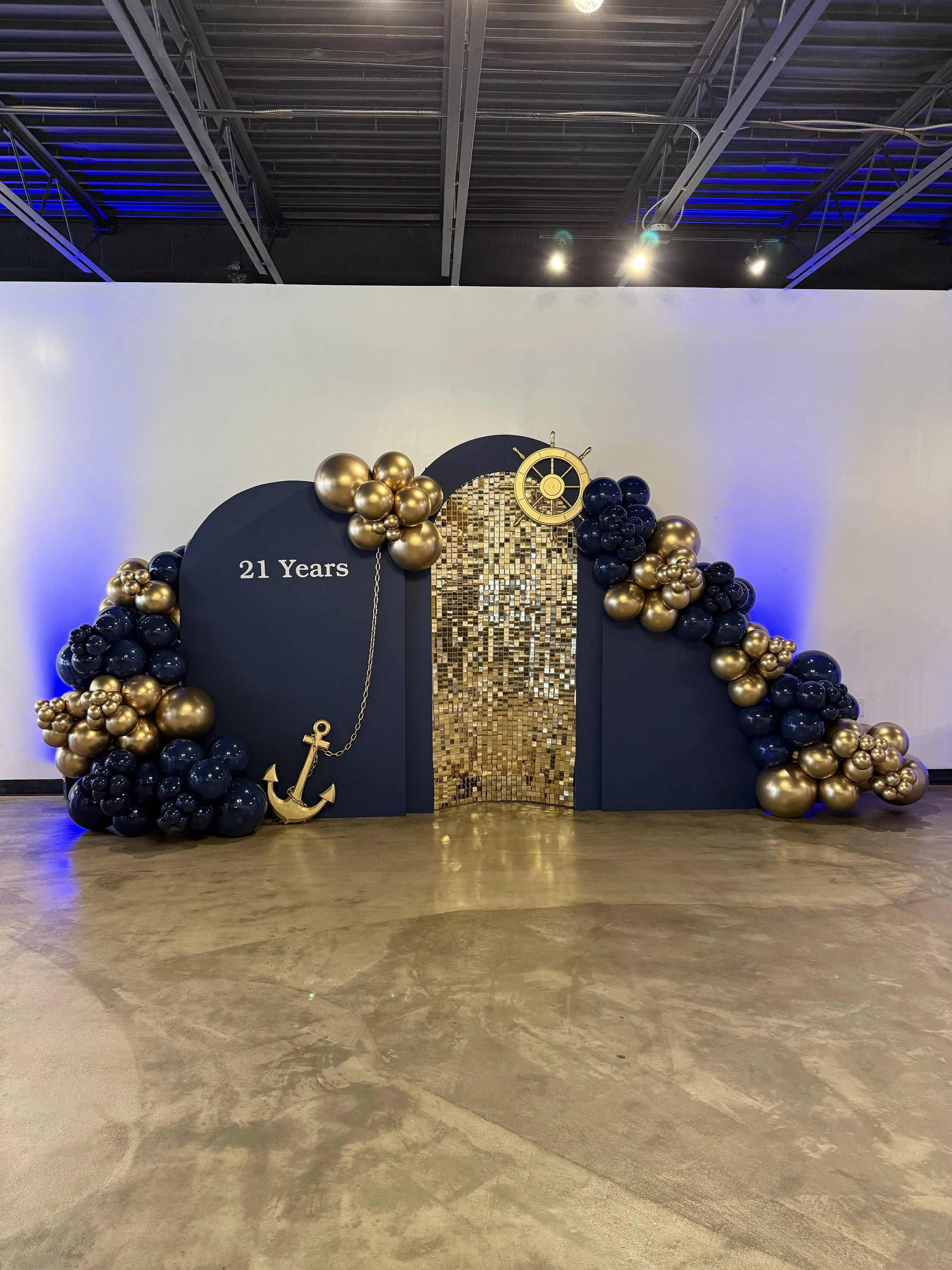 U.S. Navy Retirement celebration at Bee Real Event Space in Portsmouth, VA. 