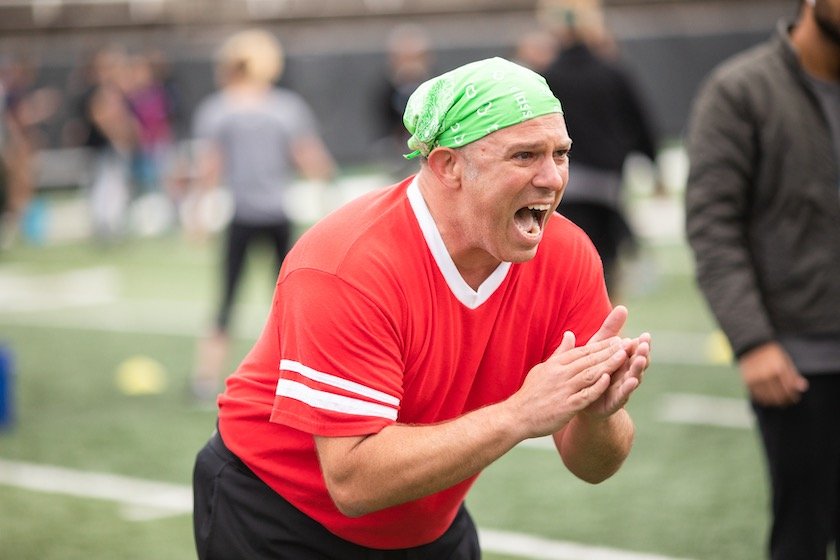 Company field day cheering