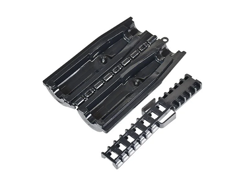 A cable weatherproofing enclosure.