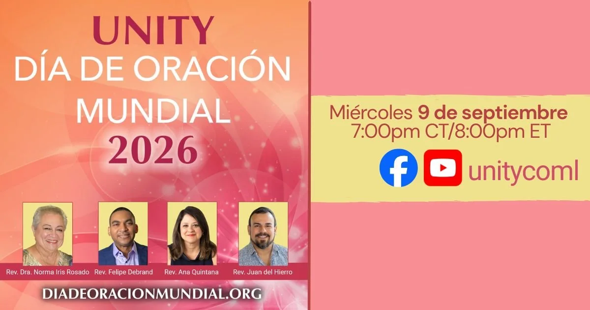 Dia de Oración Mundial 2026 de Unity