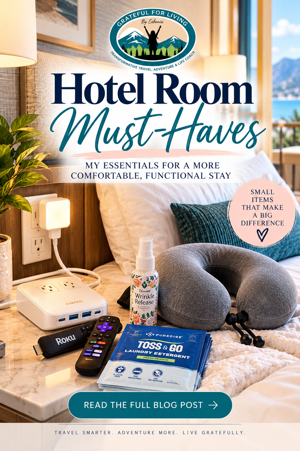 15 Hotel Room Must-Haves I Pack to Make Every Stay Easier