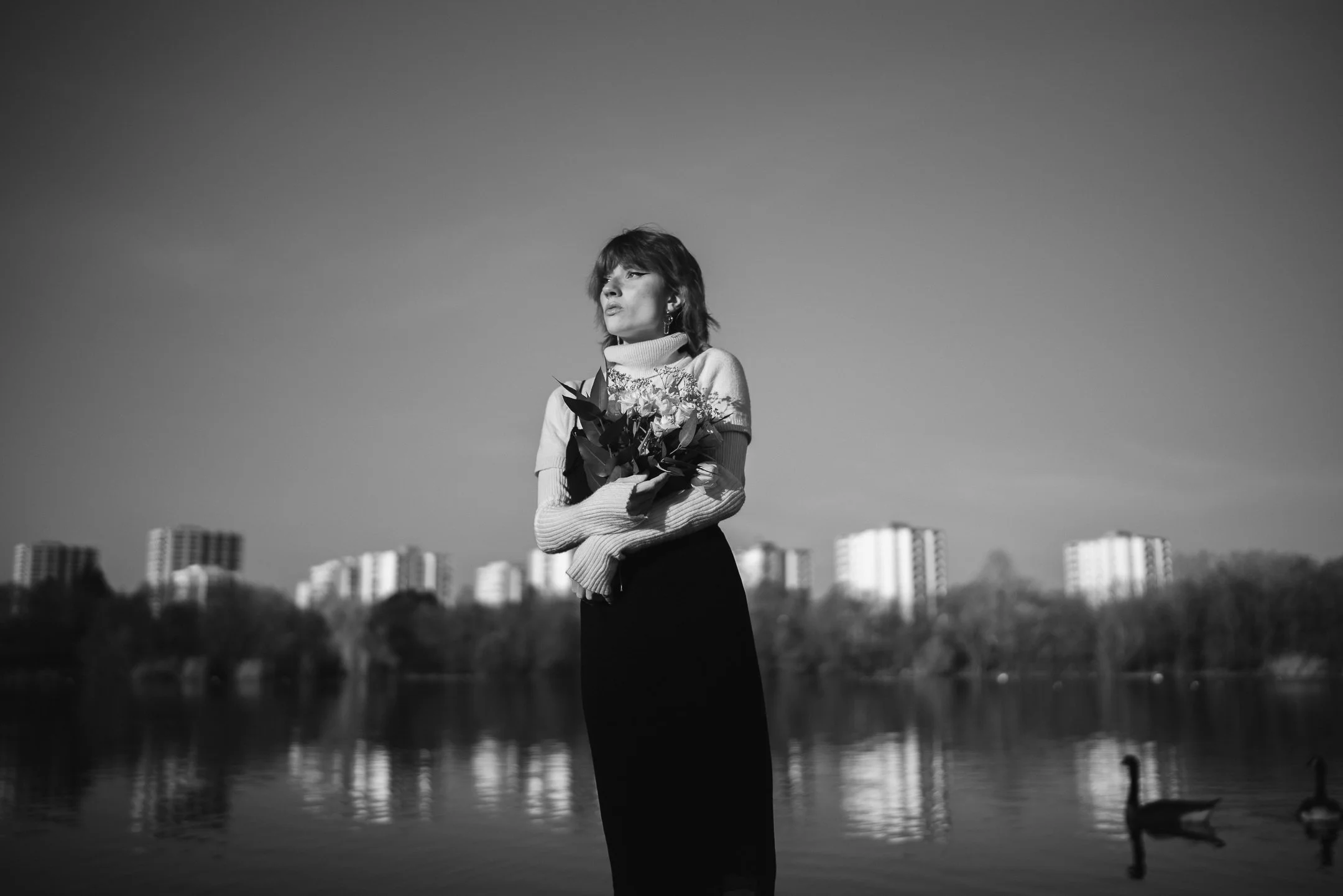 Hochzeit Braut Blumenstrauss Brautkleid