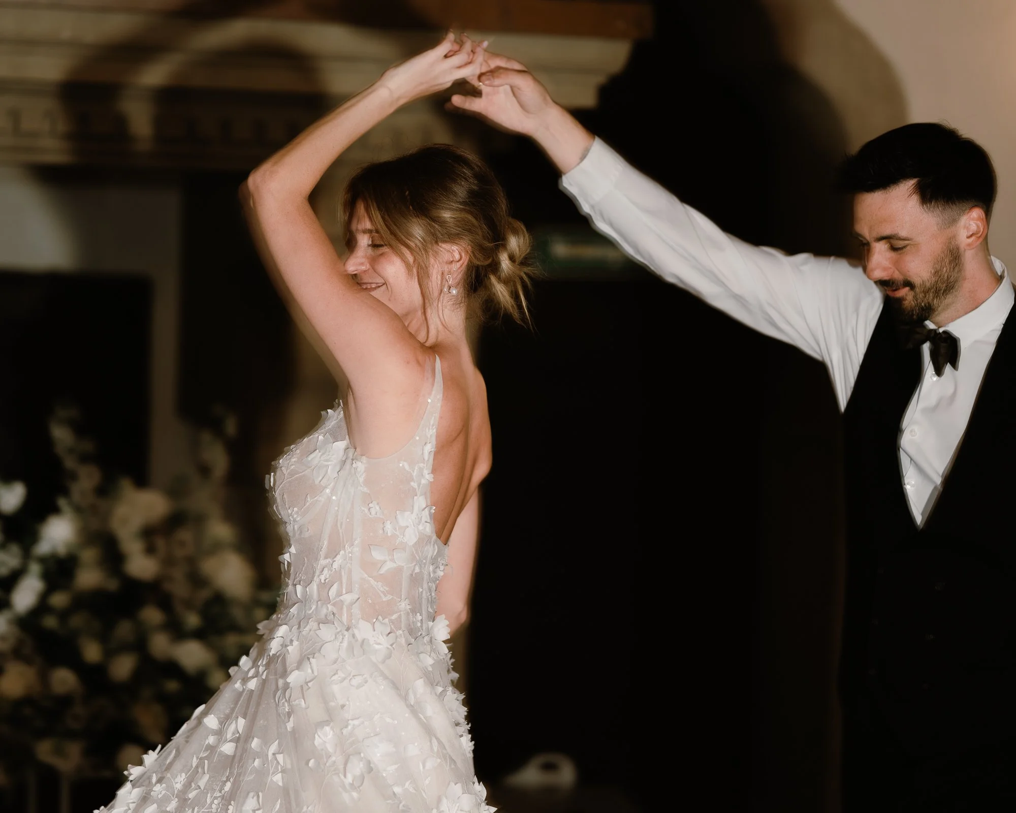 Wedding Hochzeit Brautpaar Braut und Bräutigam Tanz