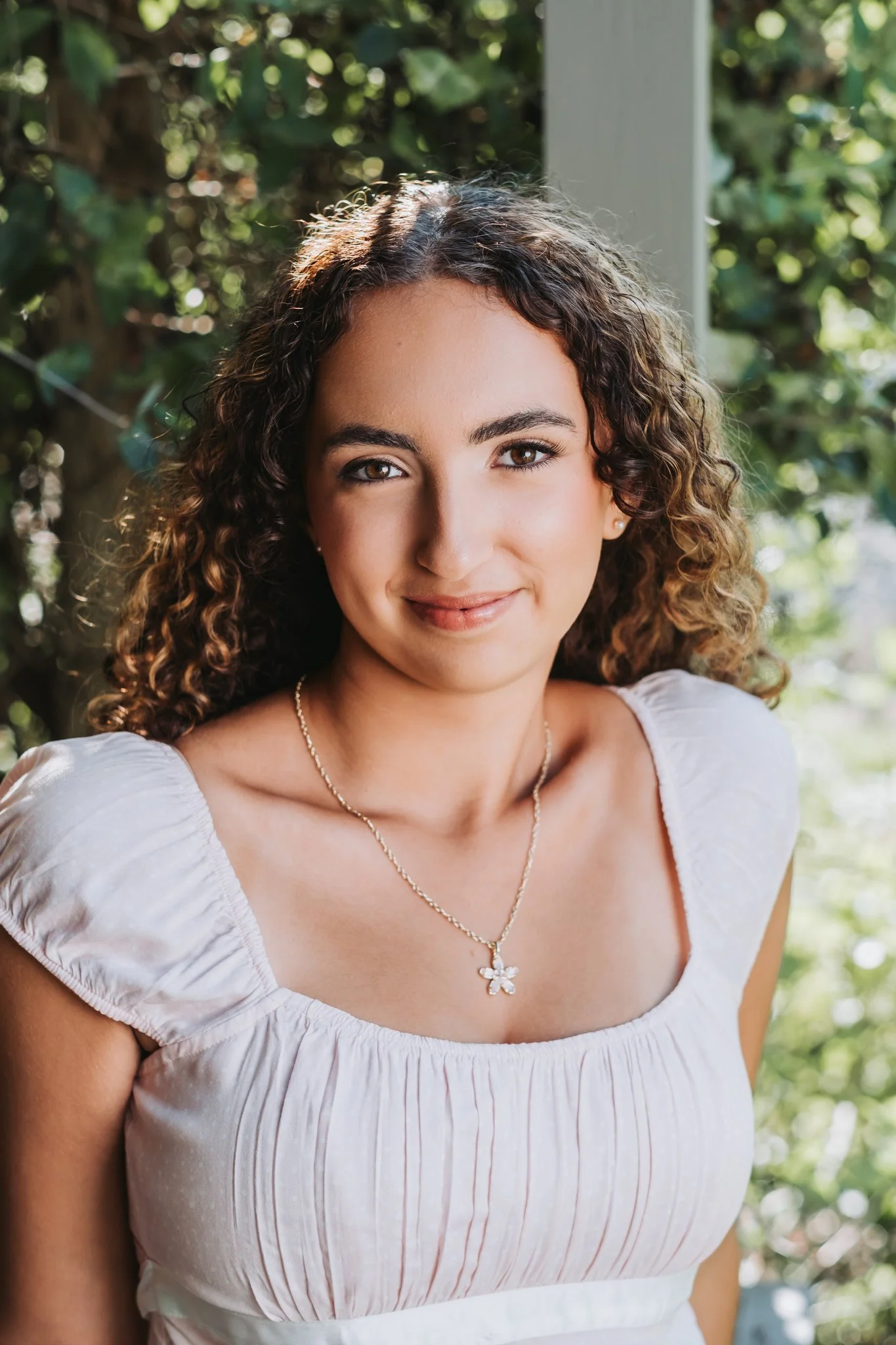 natural senior girl portrait in Westfield, Ohio