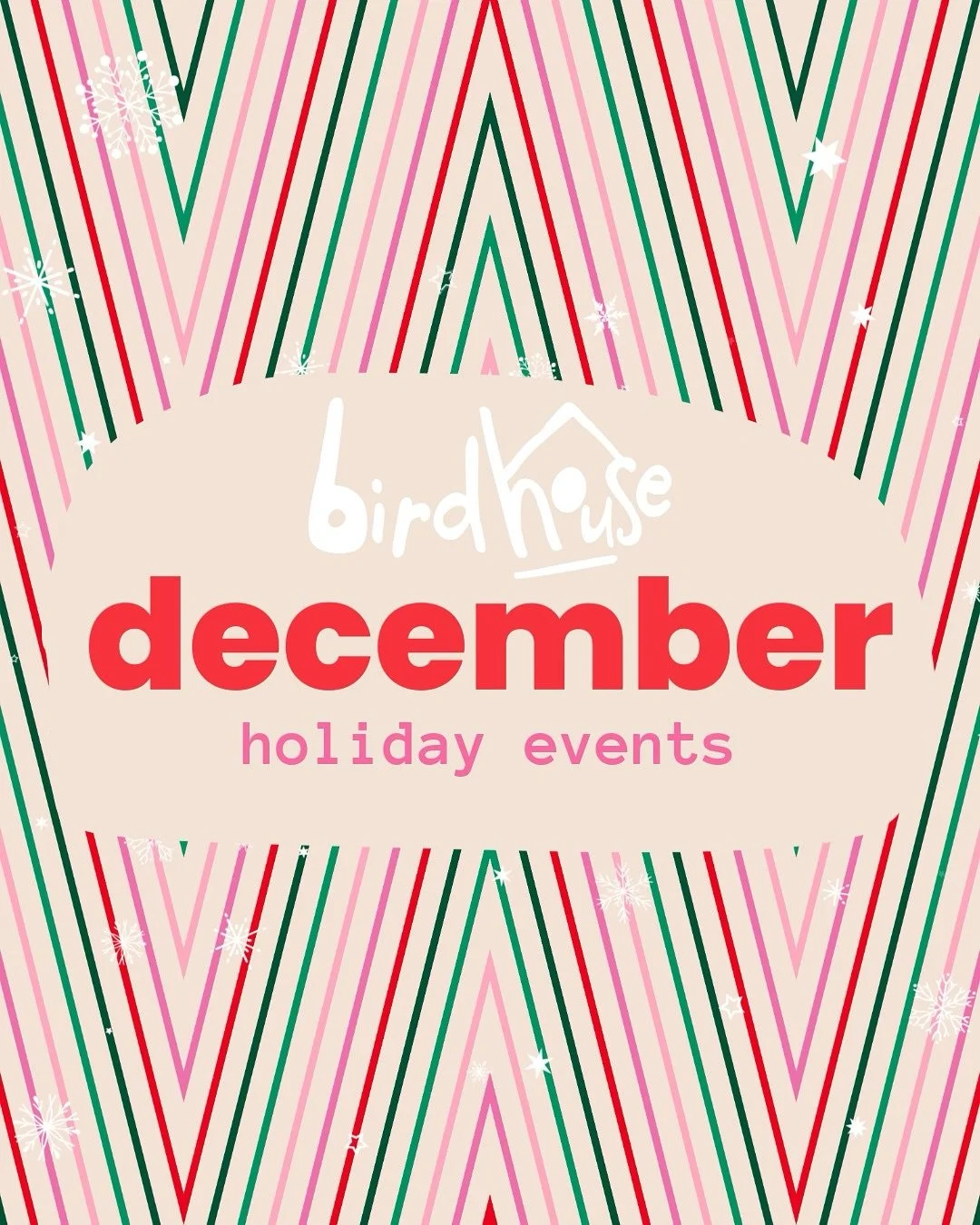 ❄️December is looking extra magical around here ✨ festive crafts, sparkly nights, messy fun, joyful chaos&hellip; all the good things&hellip; even some adult only events 👀

🎄 Booking opens at 9pm tonight!