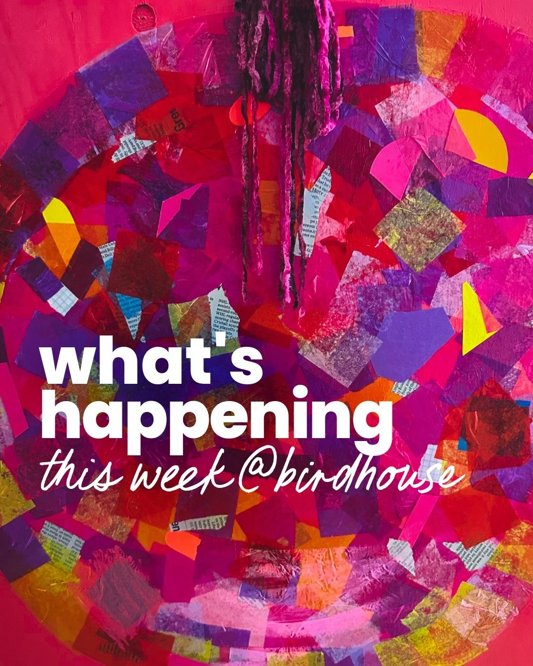 A quick Birdhouse schedule check ✨

&bull; Closed Dec 15&ndash;19
&bull; Open Studio this Saturday
&bull; Holiday events + New Year&rsquo;s fun ahead

Swipe for details + save for later 🎨💛