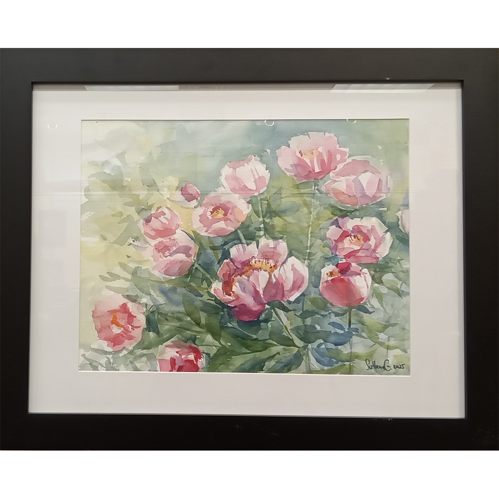 Peonies In The Garden - Svitlana Goncharova