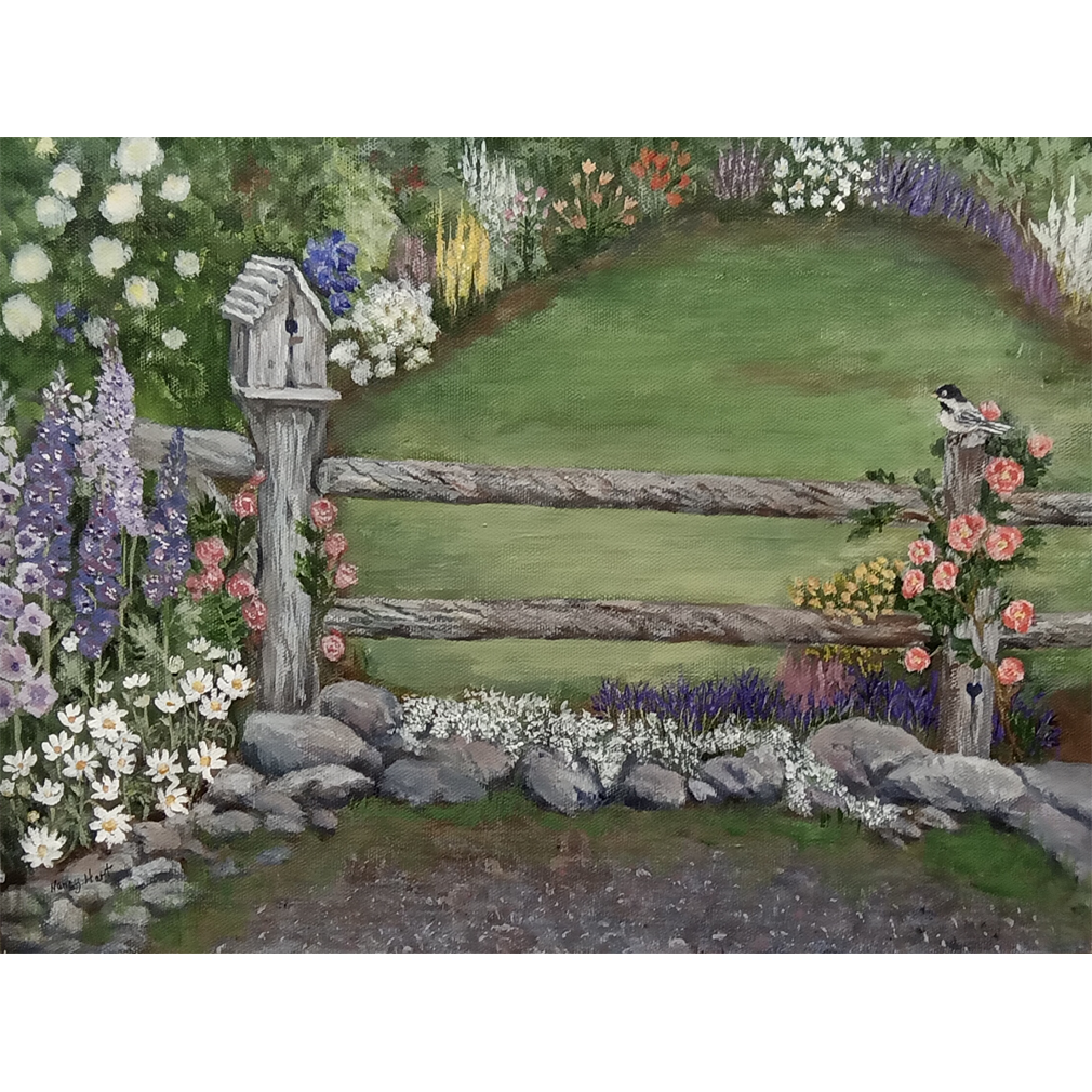 Fenced Garden - Nancy Hart