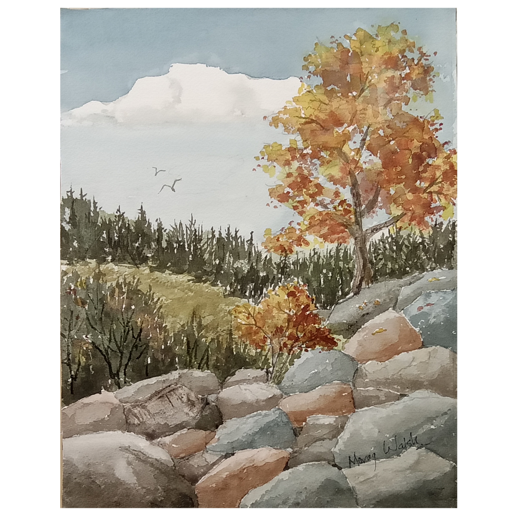 Autumn Rocks - Morag Walsh