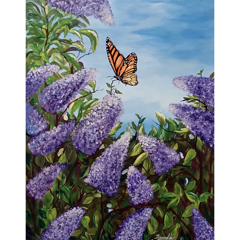 Garden Visitor - Brenda Sommerville