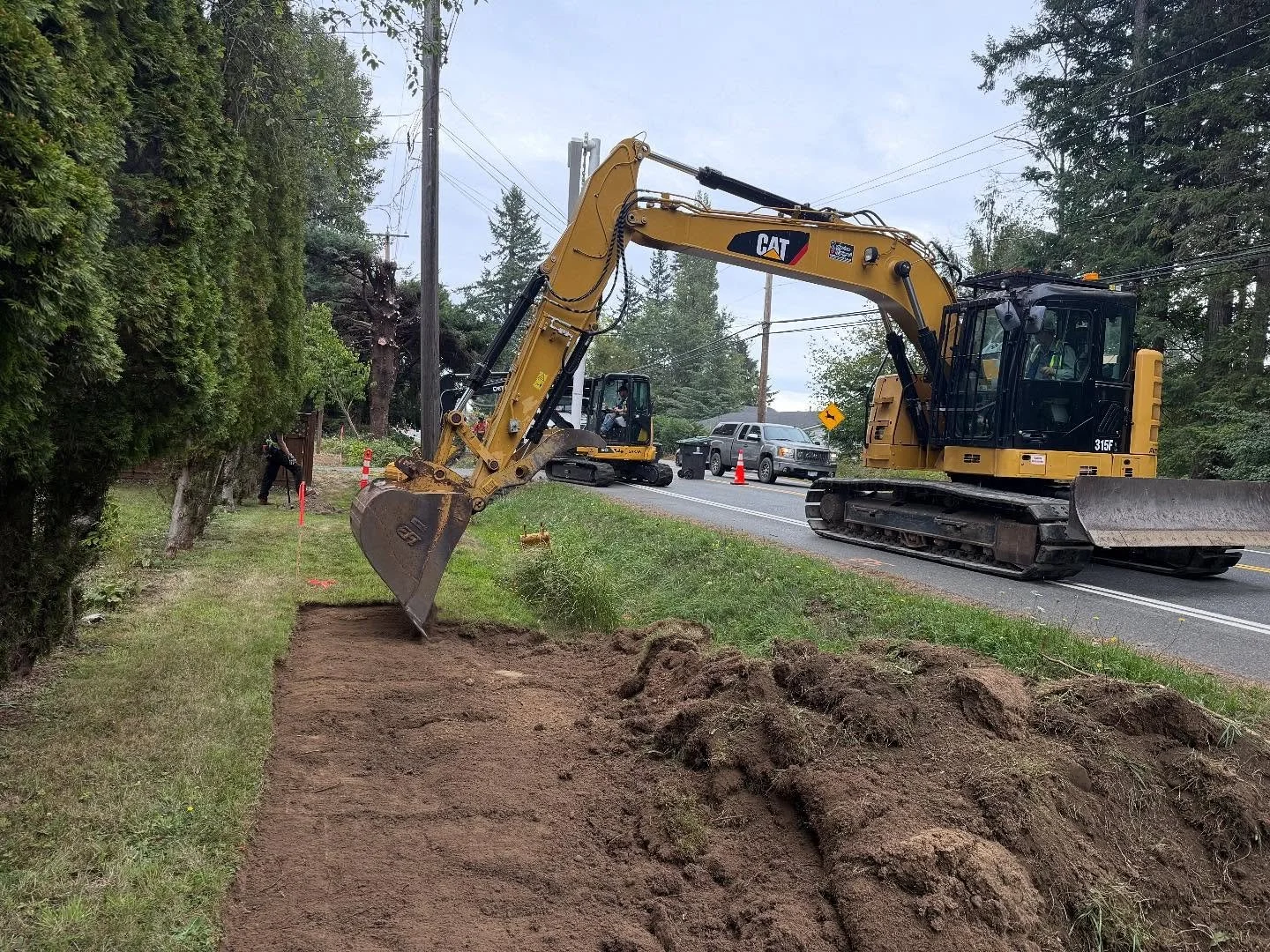 One of our crews kicking off a new project in Courtenay
.
.
.
#civilconstruction #excavation #utilityconstruction