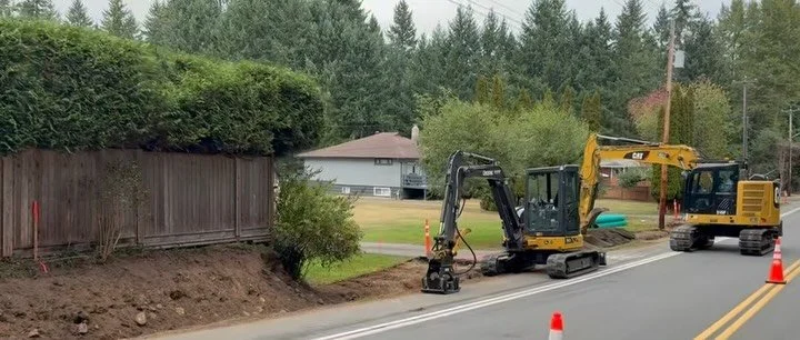 Our crews hard at work!
.
.
.
#contractor #civilconstruction #utilityconstruction #excavation