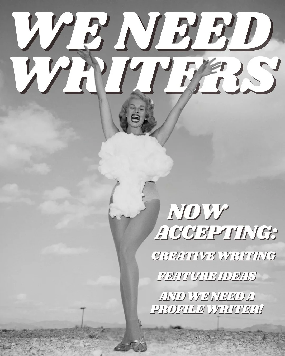 🏳️ We need some help over here! 

👉🏻Now accepting creative writing submissions, feature pitches, short article pitches and profile writers for our spooky season issue. 

📧Email us at PhoneHome@DevoidMagazine.org 

#LasVegasLiterature #HelpUs #Hal