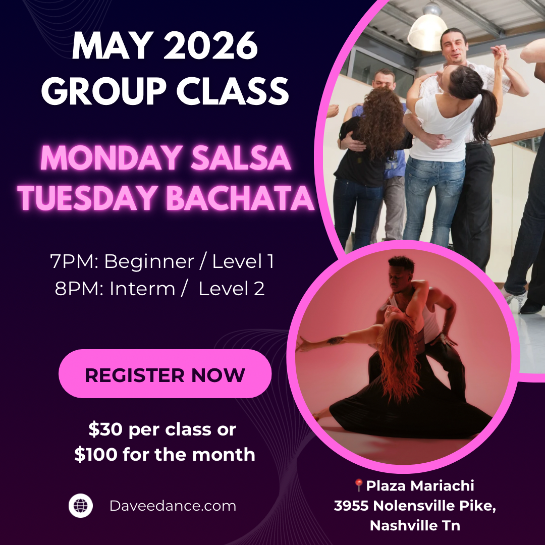 Monday Salsa / Bachata Tuesday " group class"
