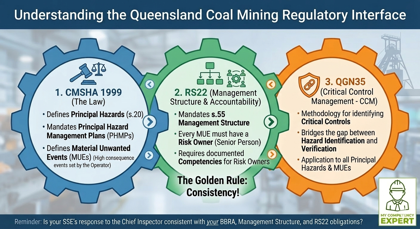 The "Regulatory Trifecta": Mining Safety Act, Management Structure and Critical Control Management