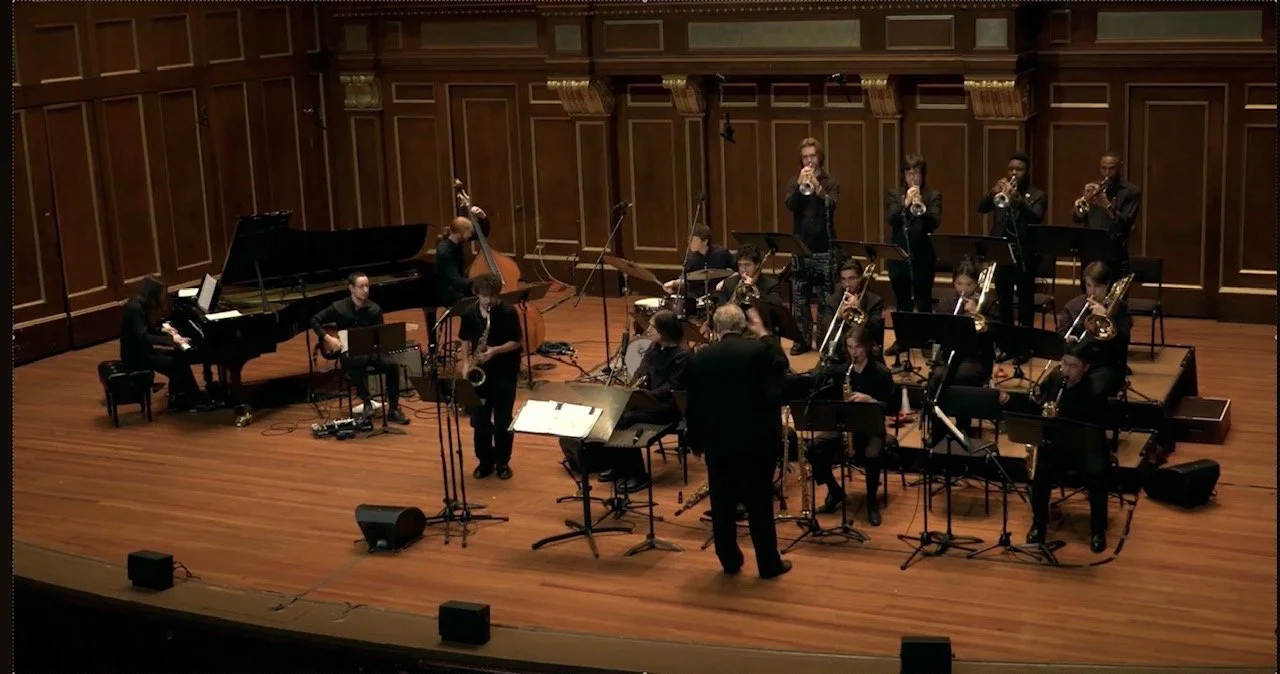 Fall 2025 New England Conservatory Big Band Jazz Orchestra Performance