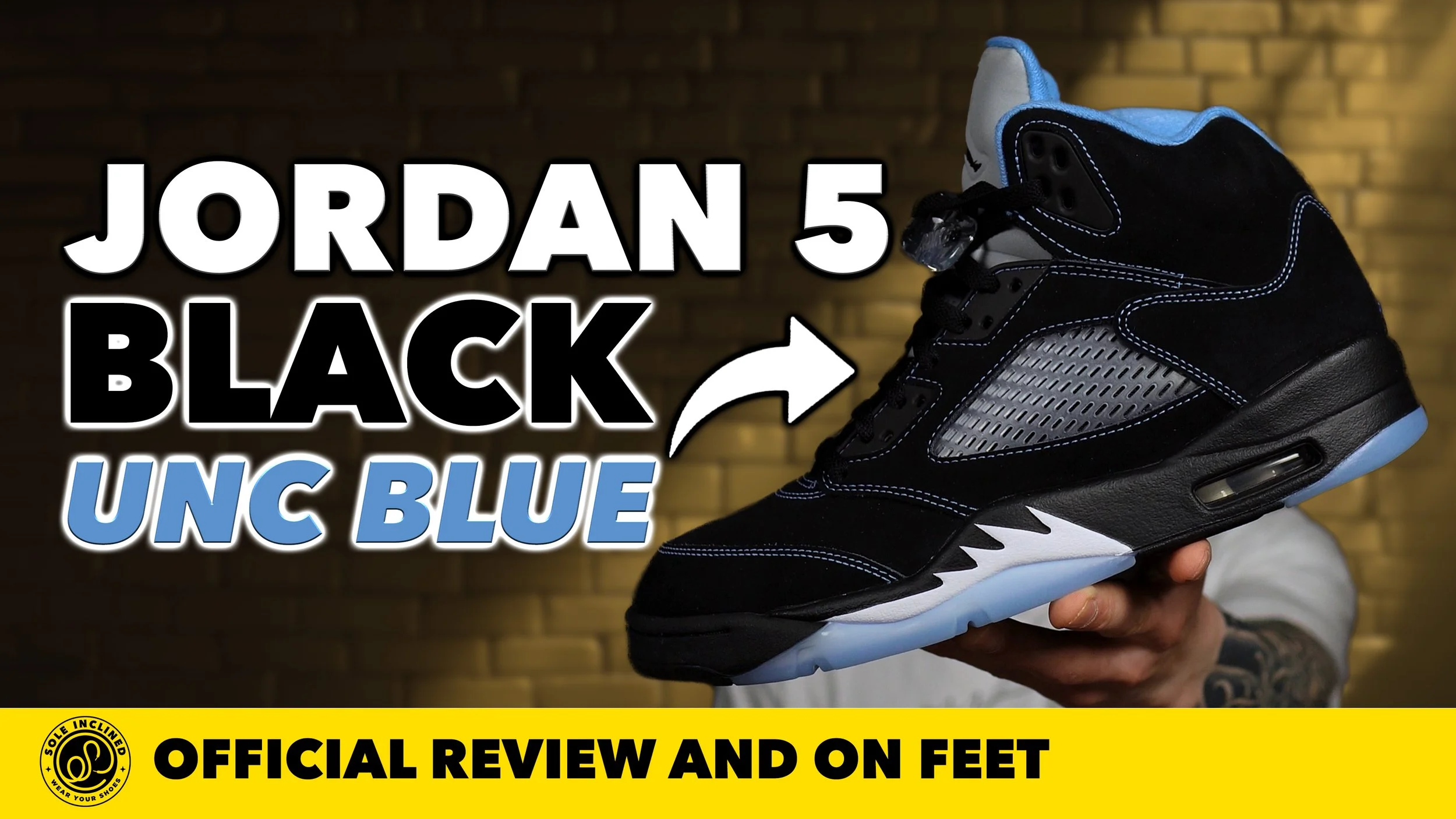 Air Jordan 5 'Black UNC Blue' In Depth Review and On Feet!