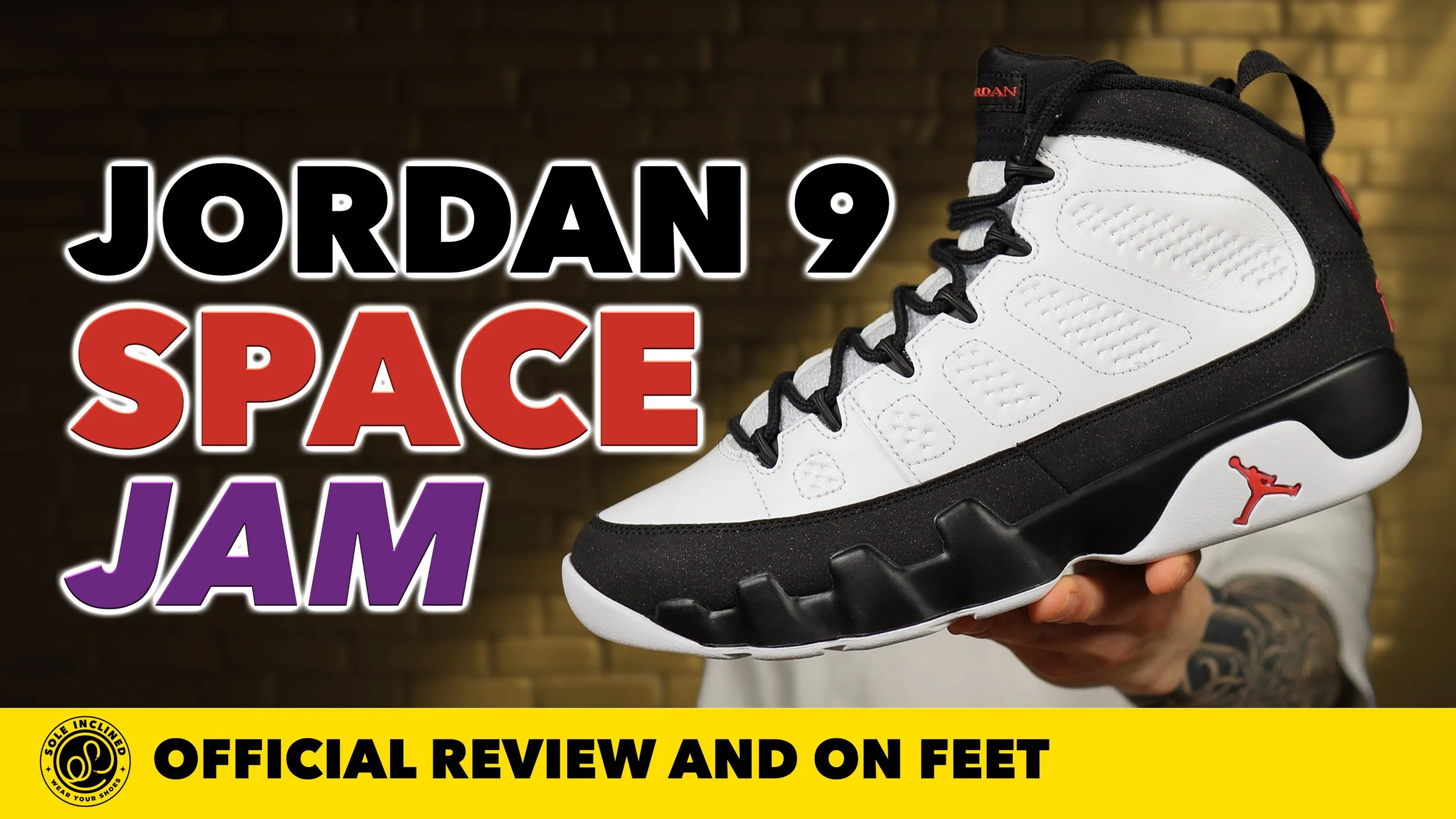 Air Jordan 9 'Space Jam (White and Red)' In Depth Review and On Feet!